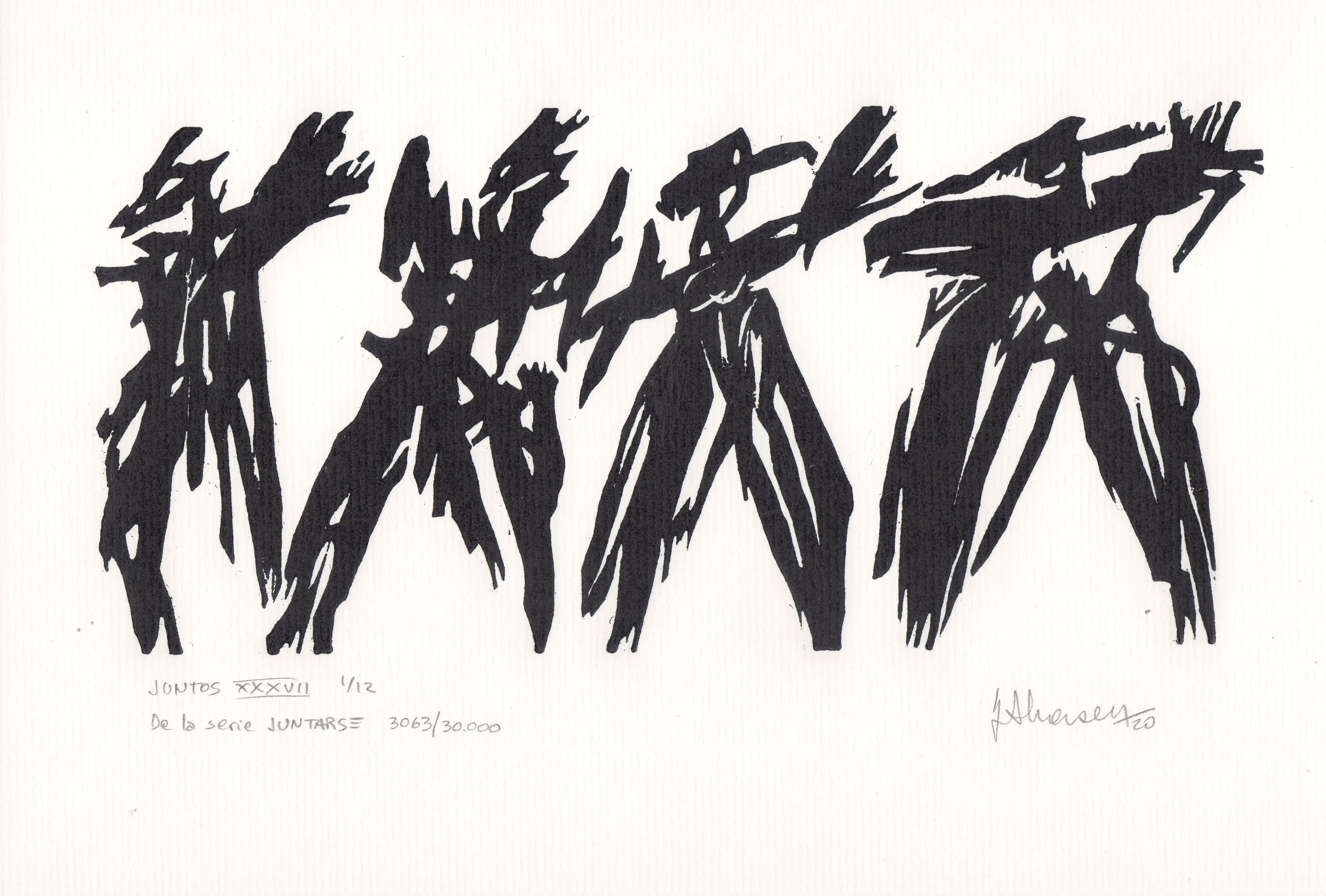 JUNTOS XXXVII De la serie JUNTARSE 3.063 al 3.074/30.000