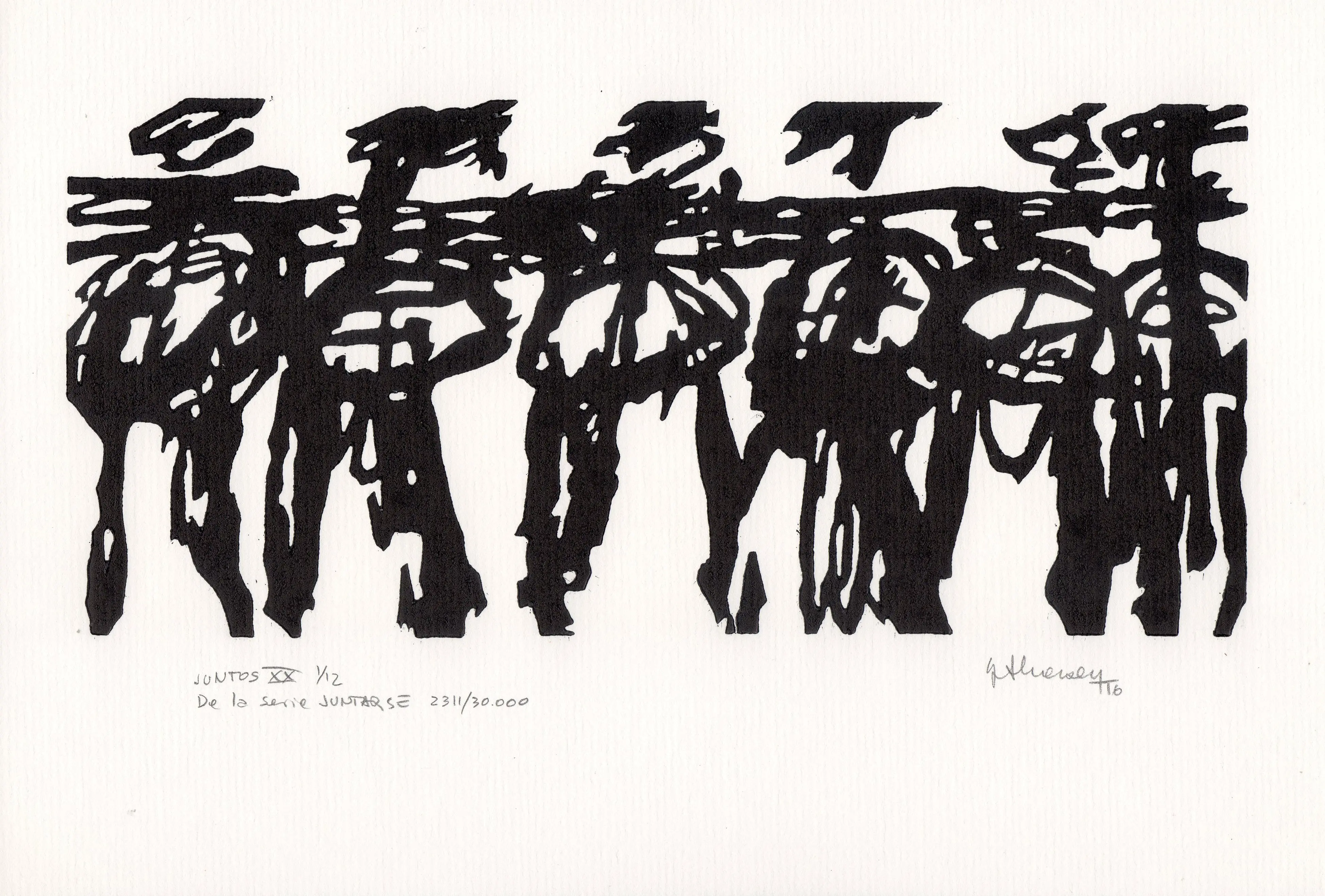 JUNTOS XX De la serie JUNTARSE 2.311 al 2.322/30.000