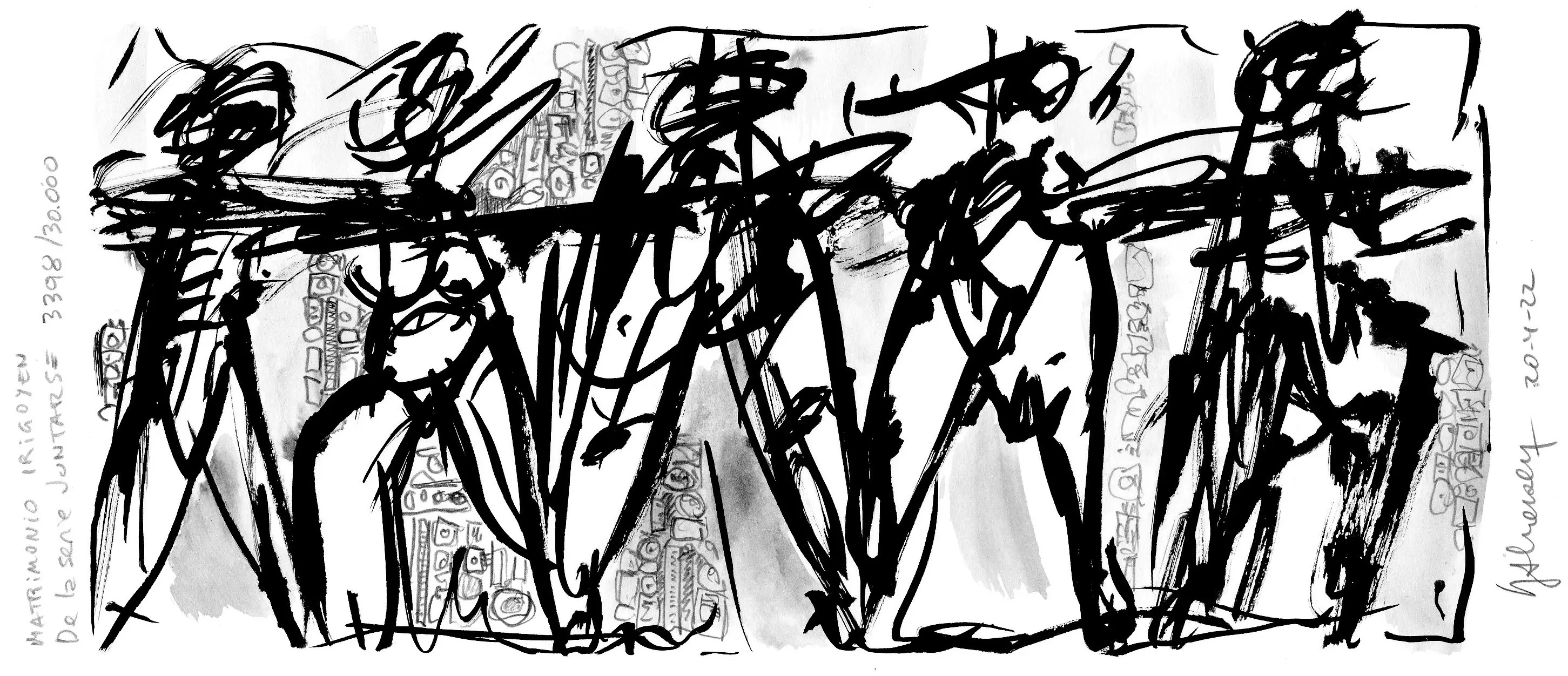 Matrimonio Irigoyen.  De la serie JUNTARSE 3.398/30.000