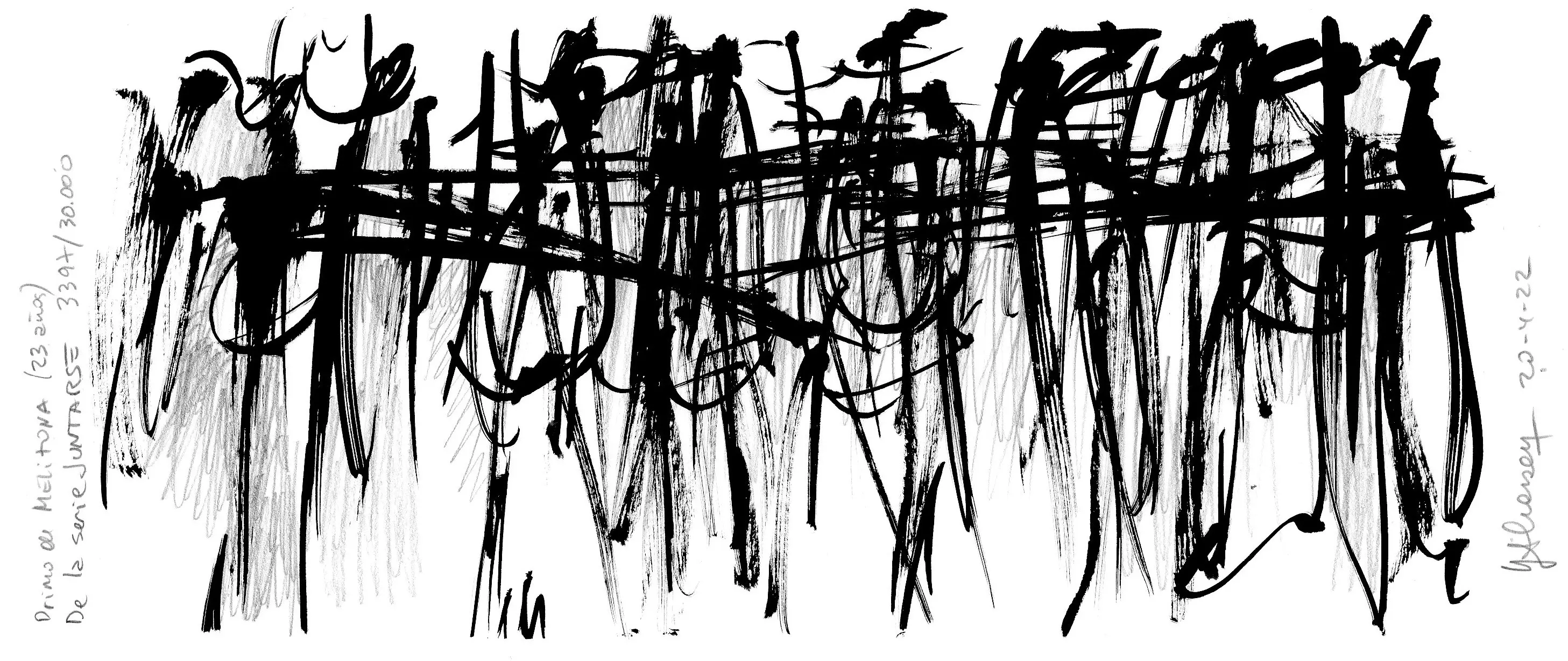 Primo de Melitona (23 años).  De la serie JUNTARSE 3.397/30.000