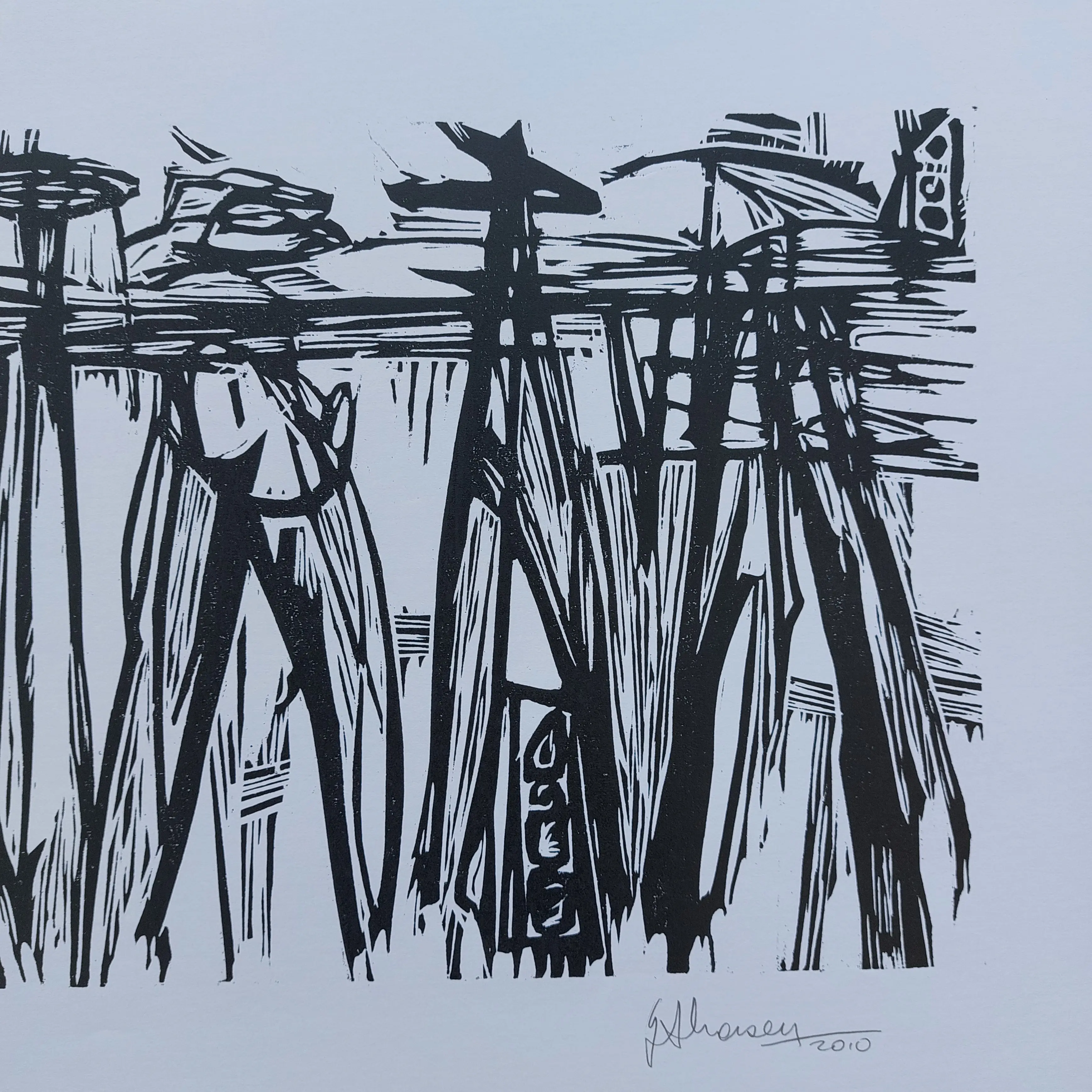 Gente en danza 2 (detalle)