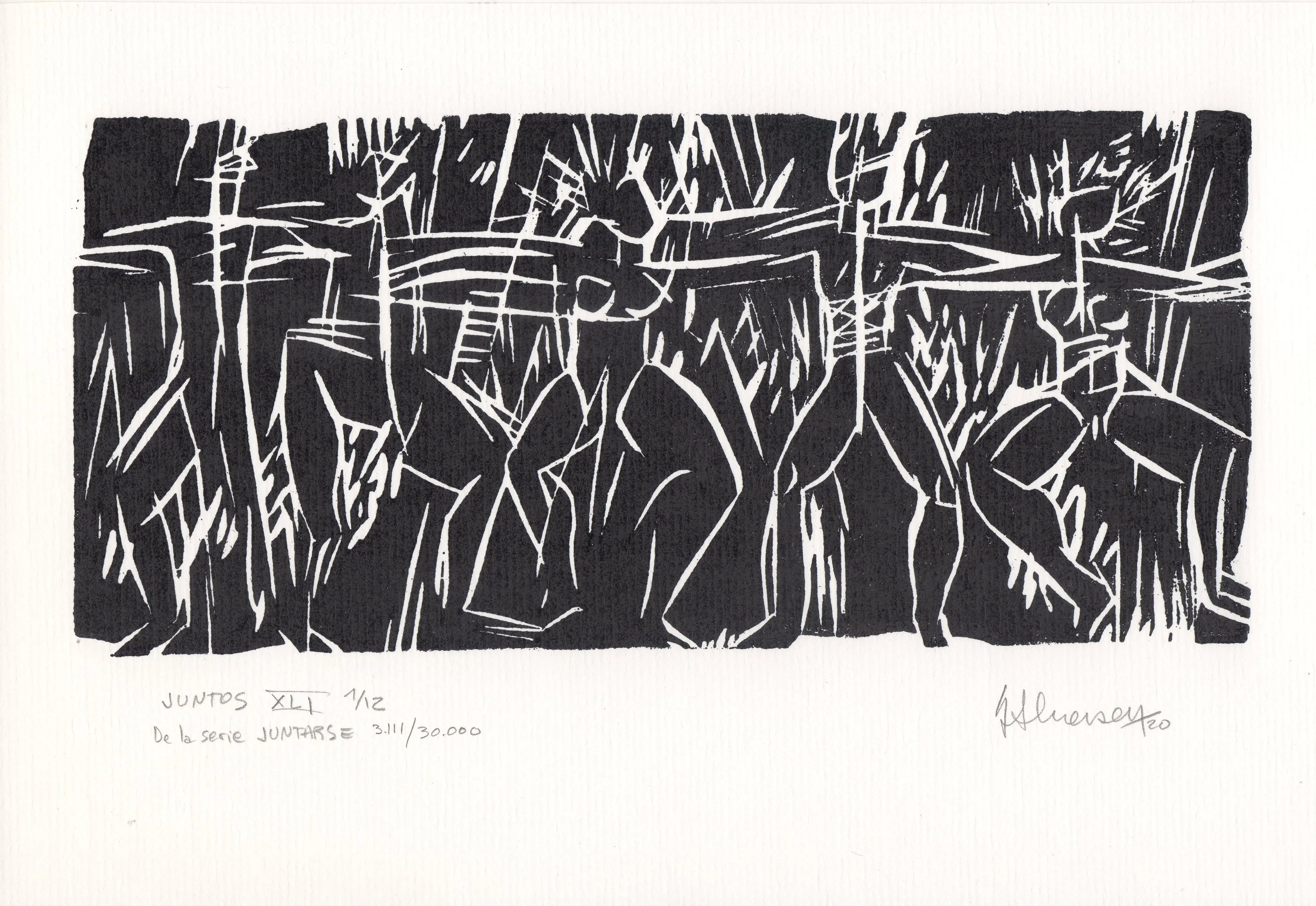 JUNTOS XLI De la serie JUNTARSE 3.111 al 3.122/30.000