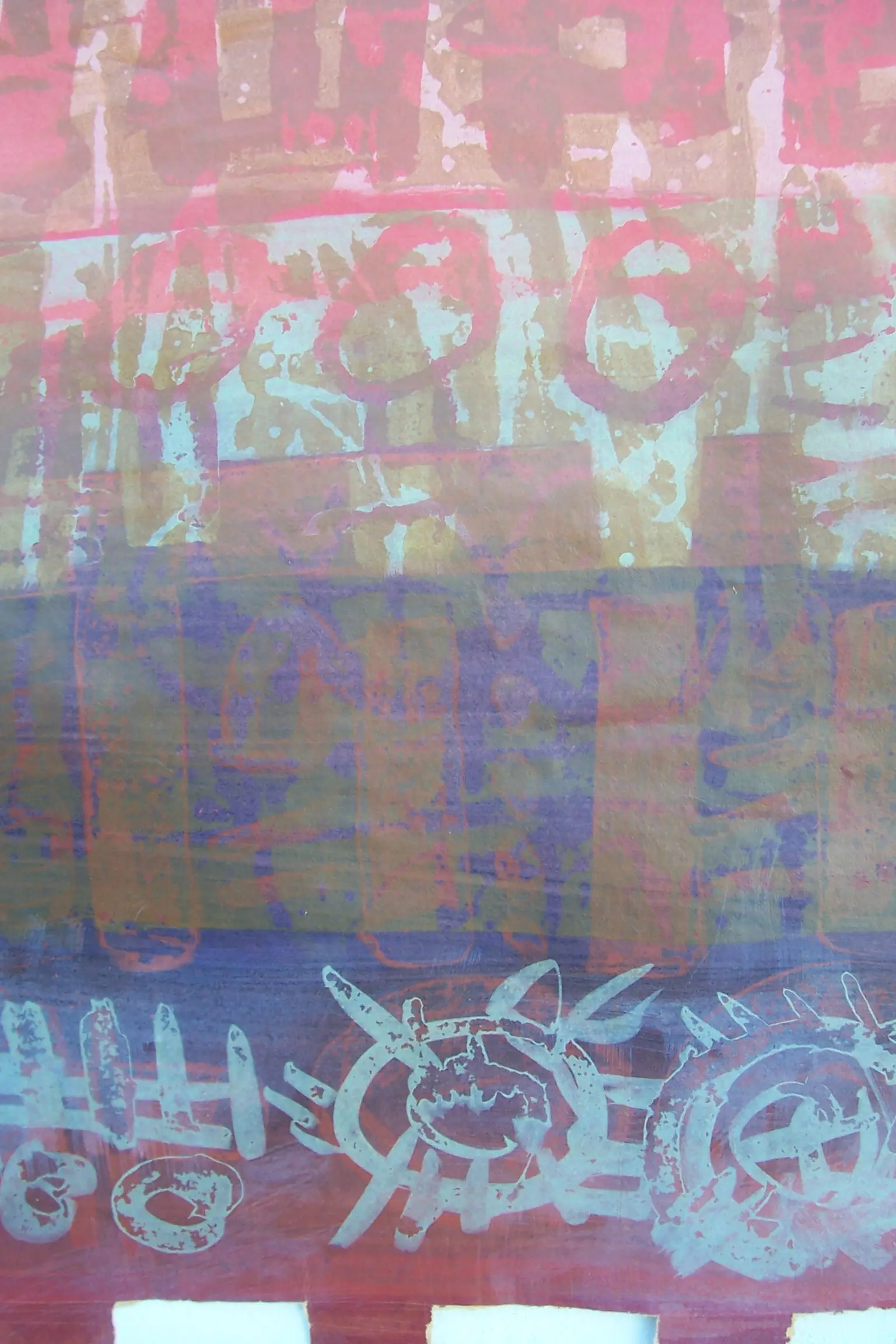 Palimpsesto III (detalle)