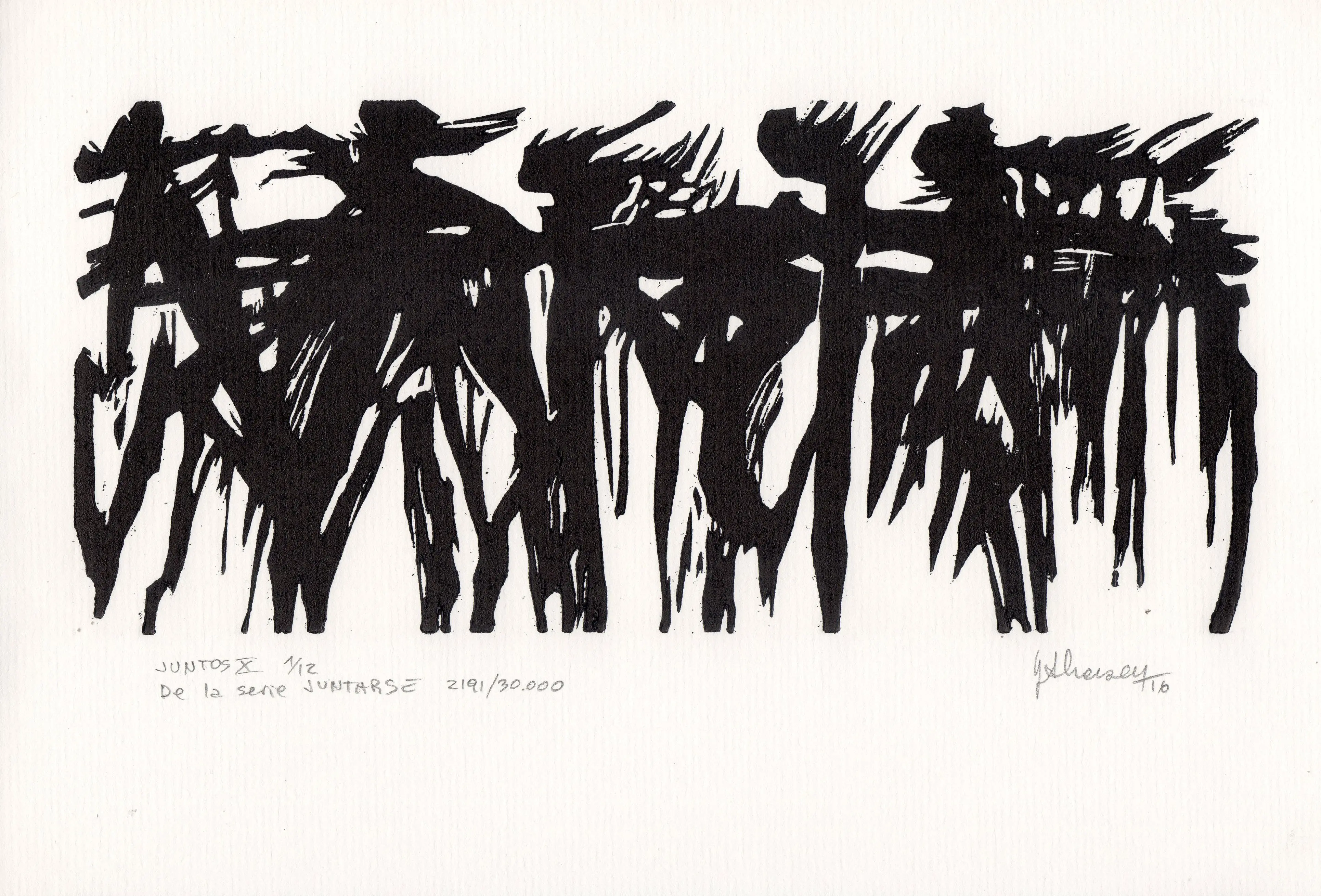 JUNTOS X De la serie JUNTARSE 2.191 al 2.202/30.000