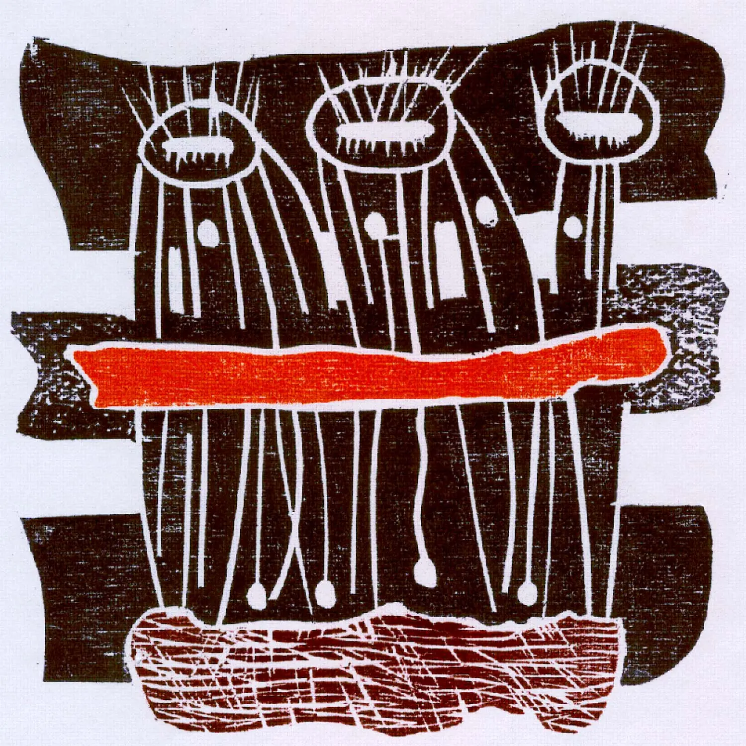 Xilografía 6.1.1 - Papel 30 x 17,5 cm; Estampa 15 x 15 cm. 2003