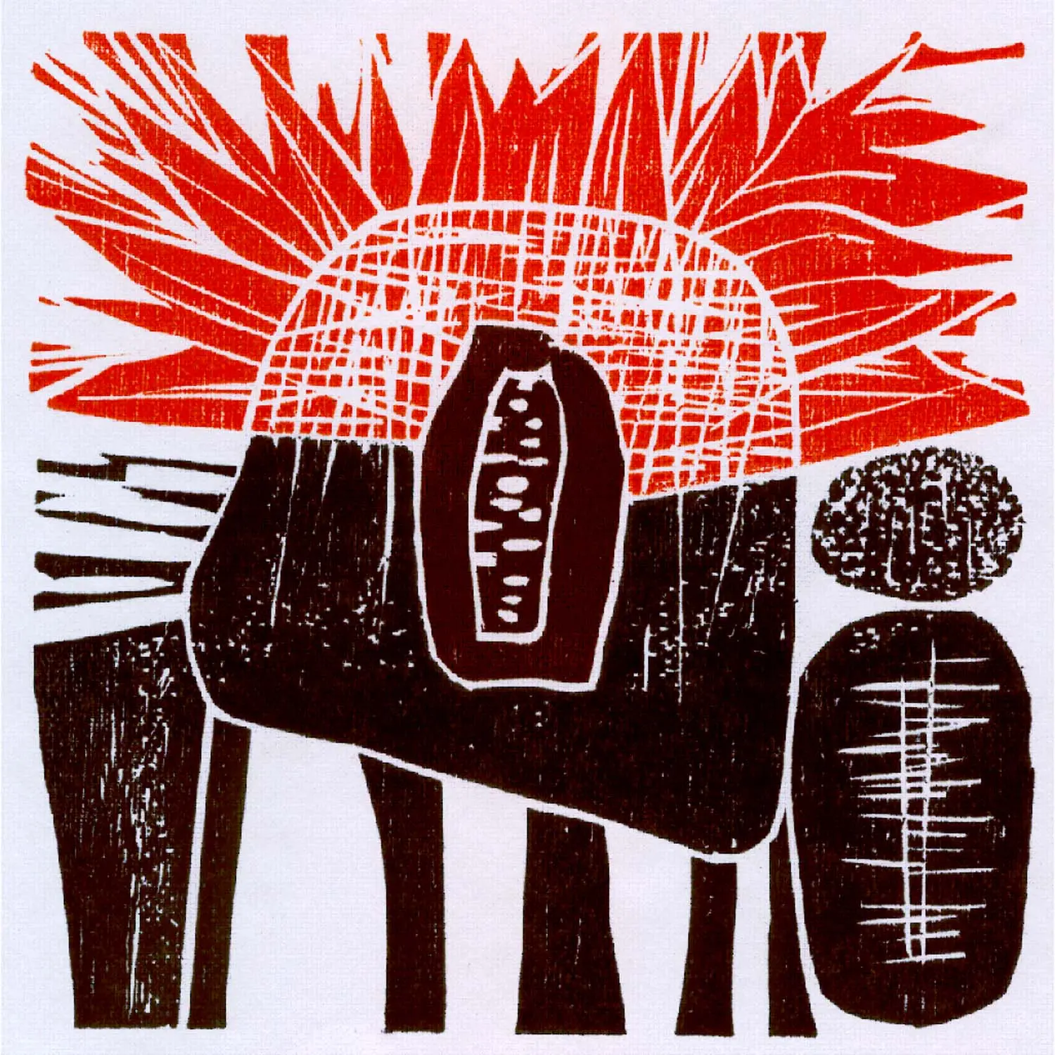 Xilografía 7.1.1 - Papel 30 x 17,5 cm; Estampa 15 x 15 cm. 2003