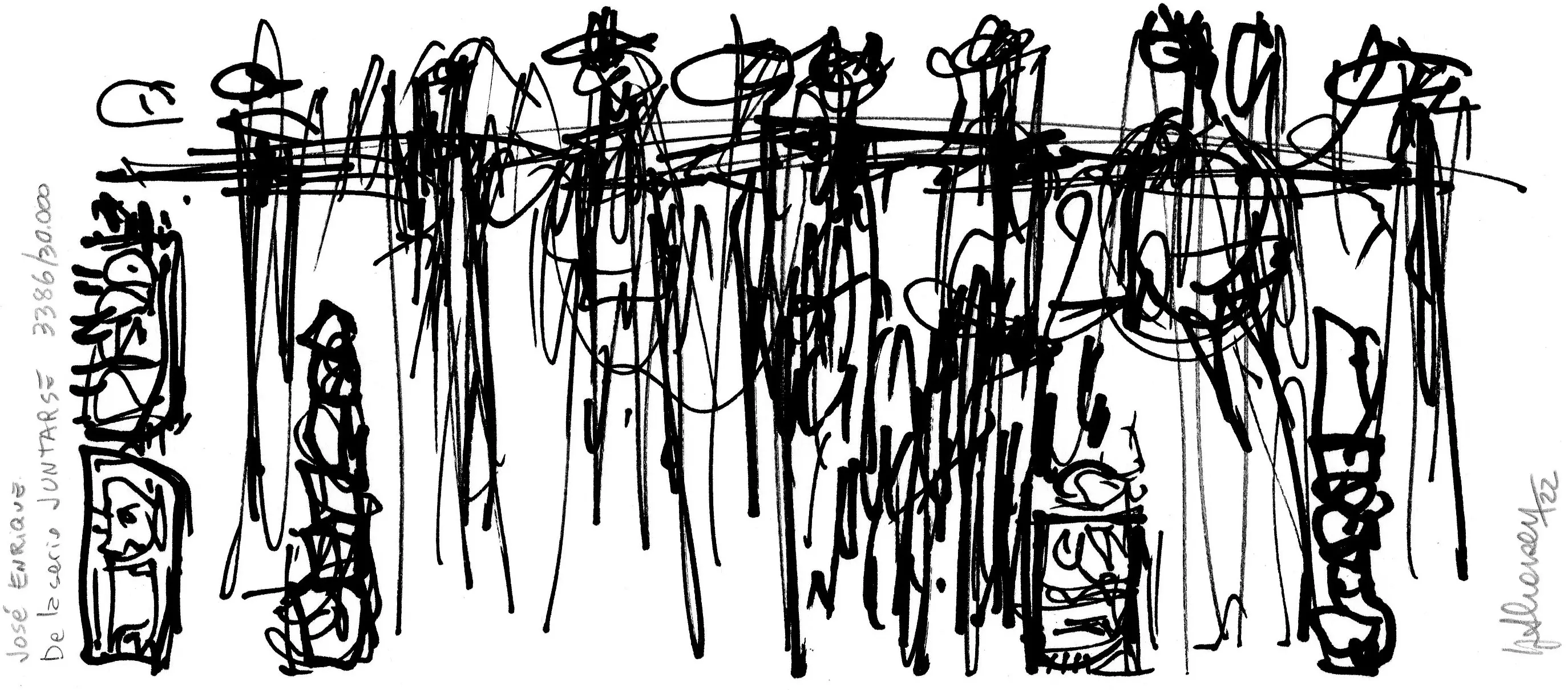 José Enrique.  De la serie JUNTARSE 3.386/30.000