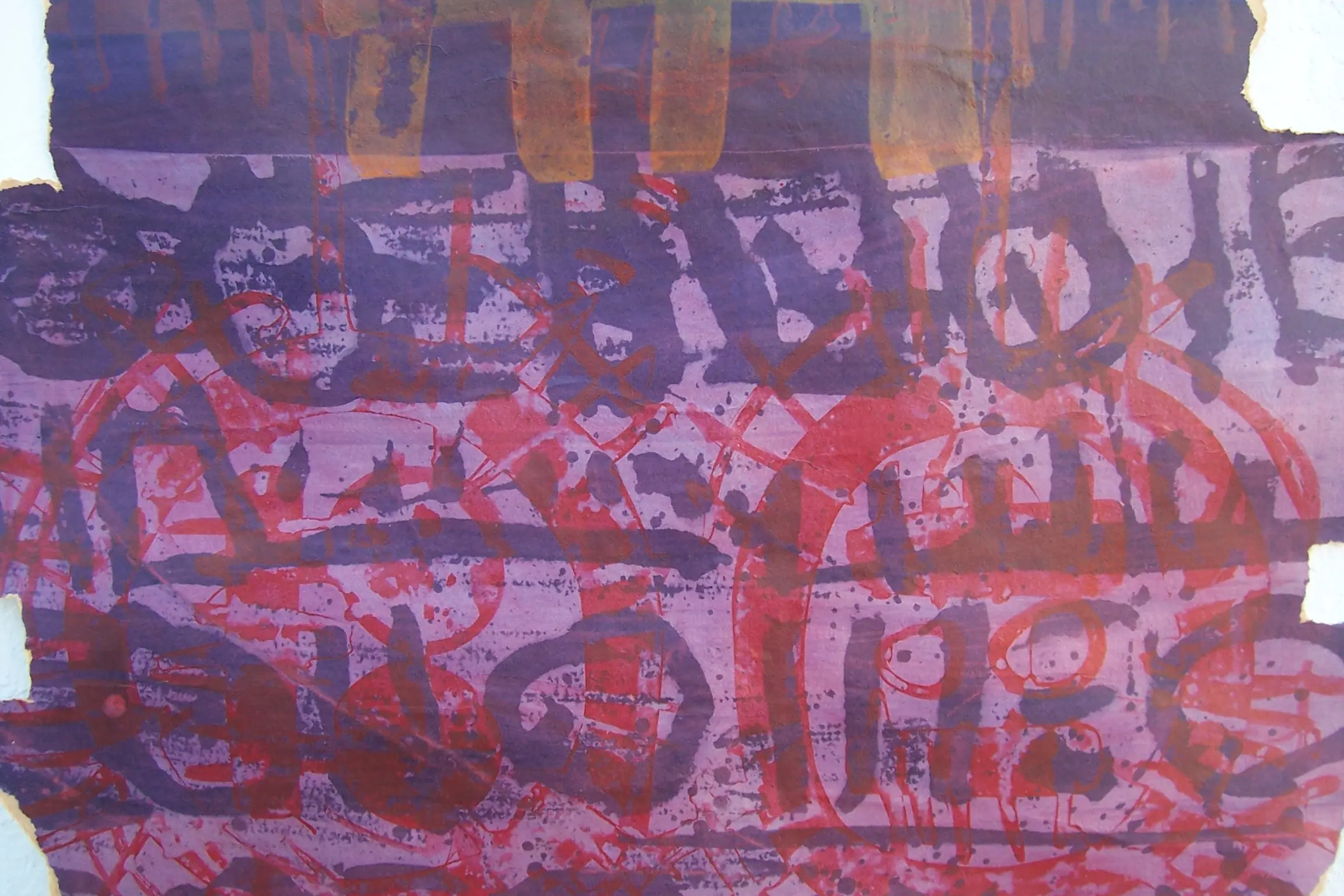 Palimpsesto II (detalle)