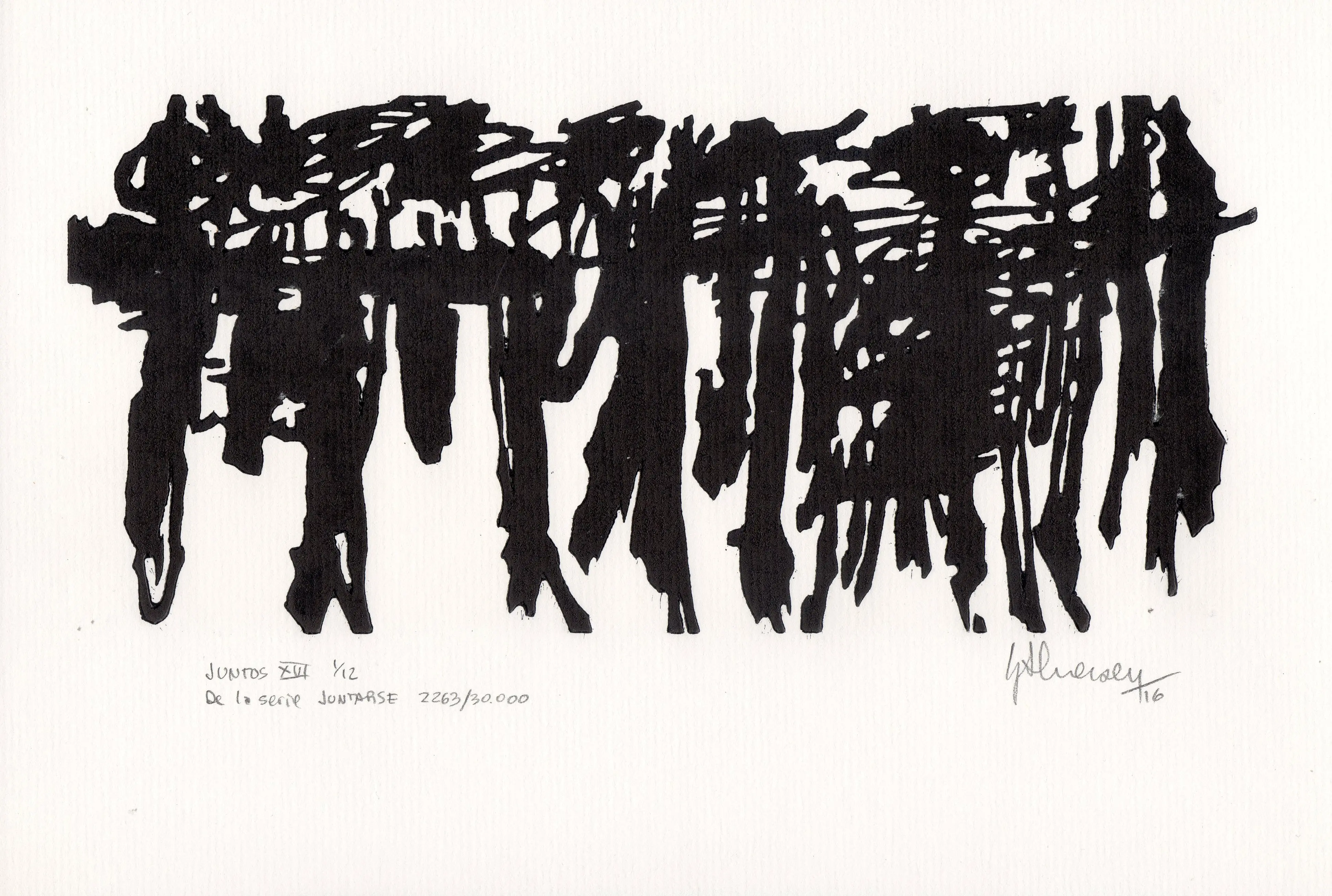 JUNTOS XVI De la serie JUNTARSE 2.263 al 2.274/30.000