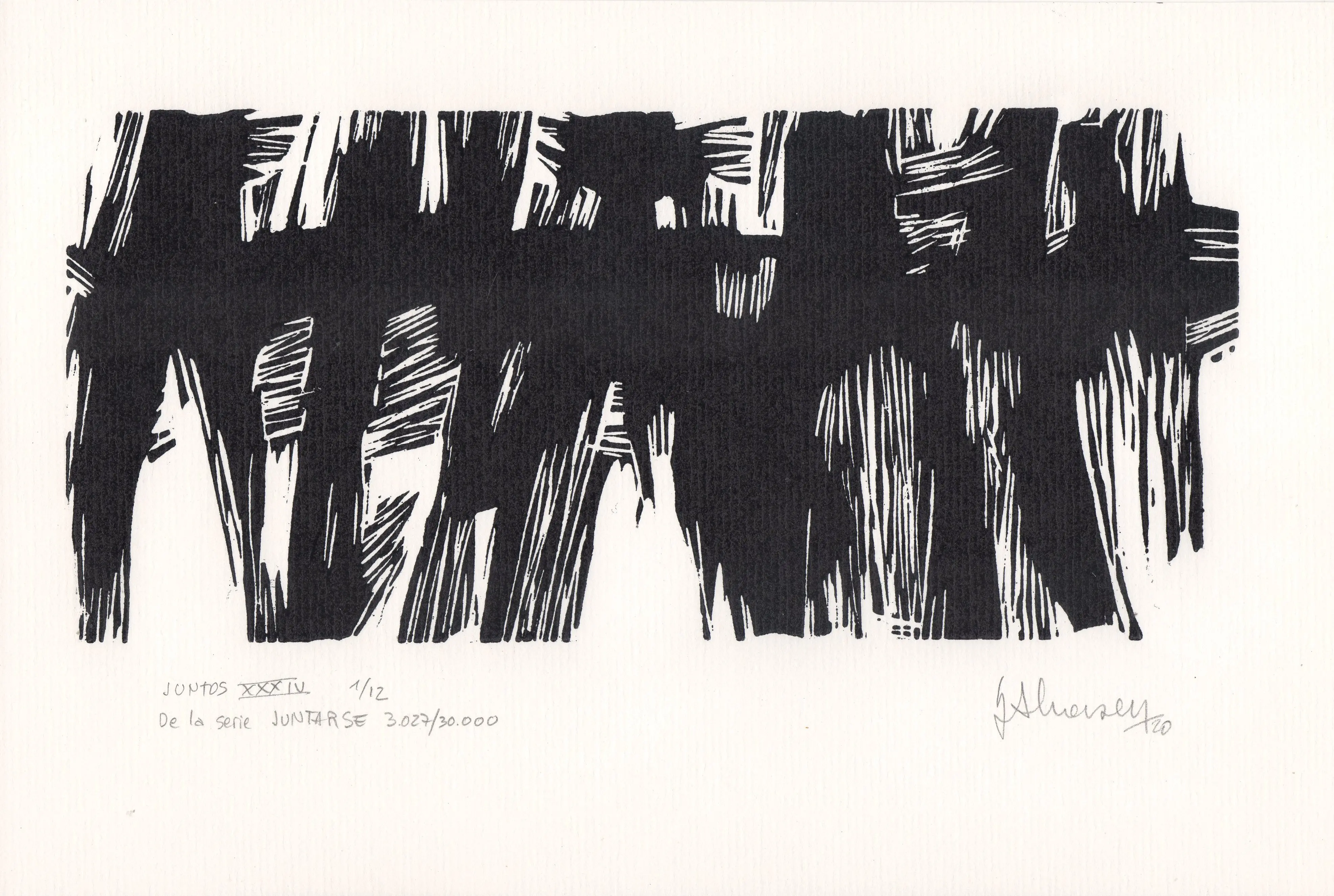 JUNTOS XXXIV De la serie JUNTARSE 3.027 al 3.038/30.000