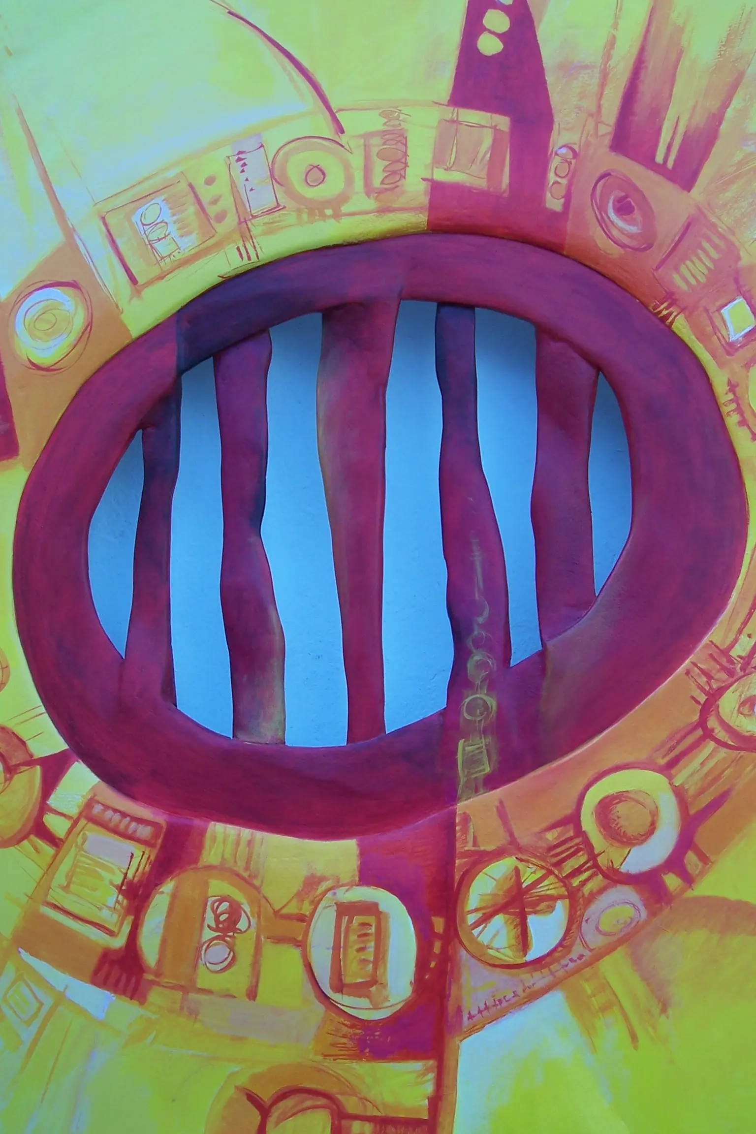 Cuando le pusimos rejas al sol (detalle)