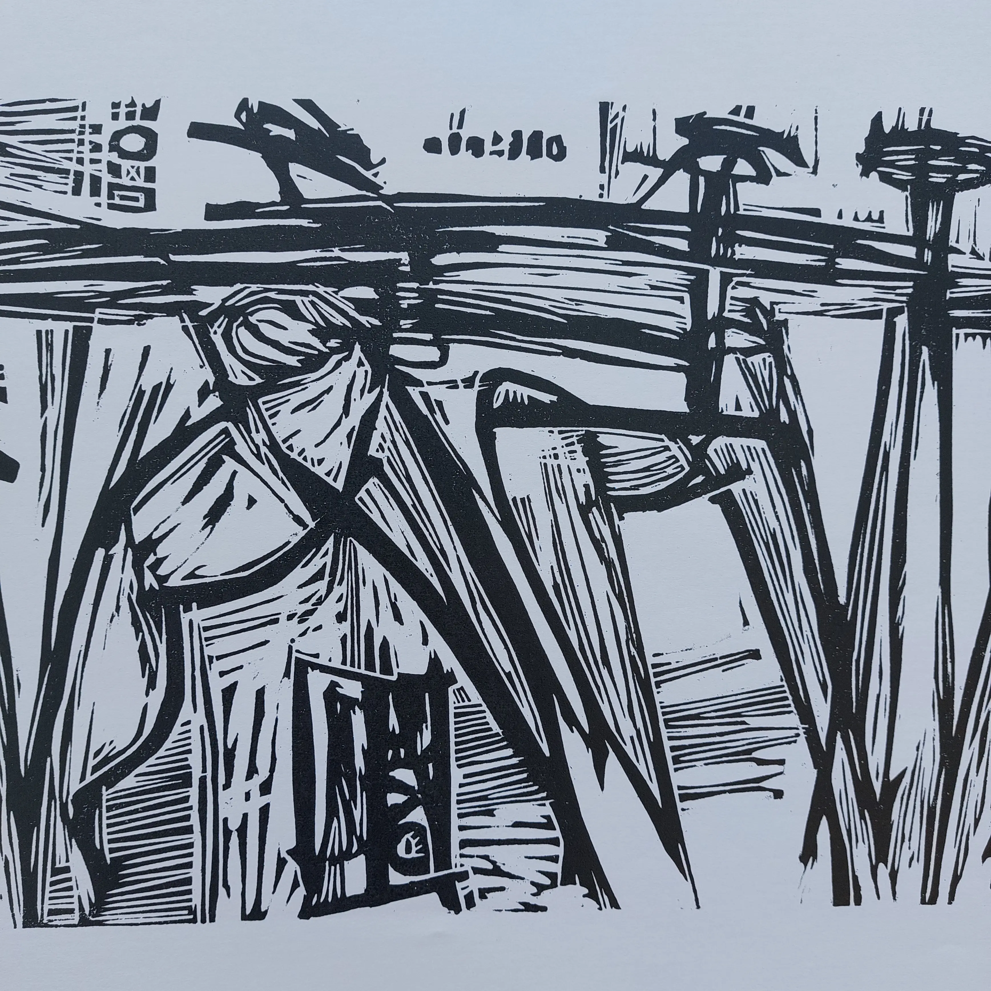 Gente en danza 2 (detalle)