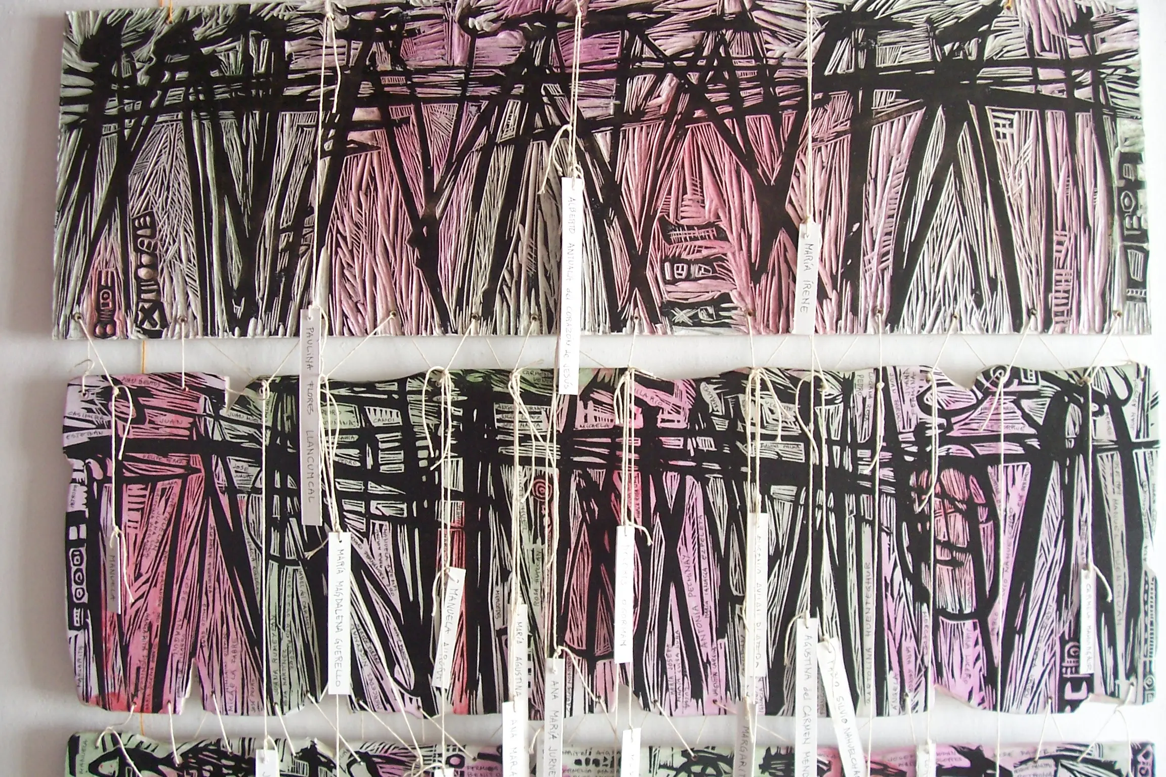 Indígenas distribuidos en la ciudad de Buenos Aires después de 1878. (detalle)