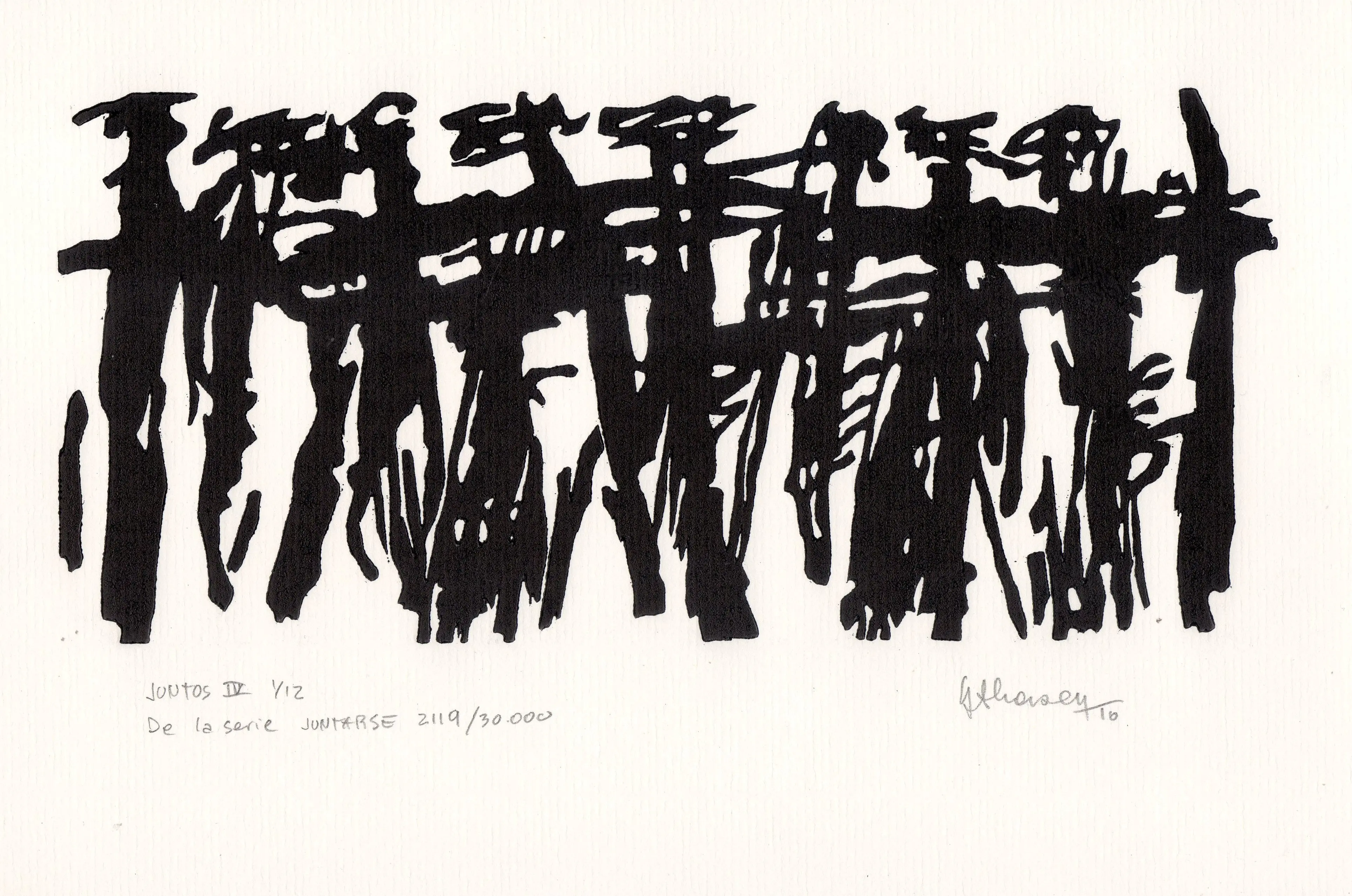 JUNTOS IV De la serie JUNTARSE 2.119 al 2.130/30.000