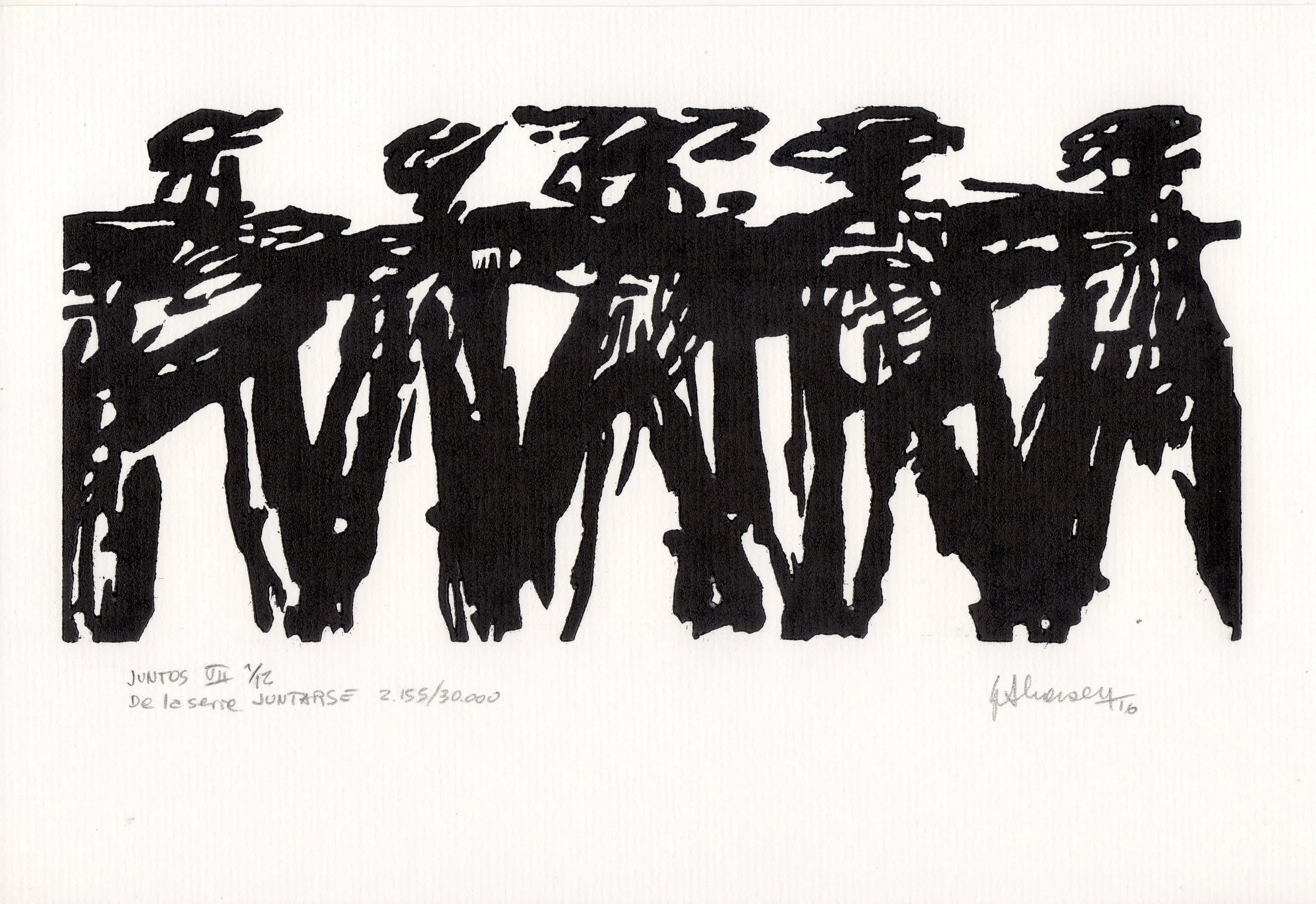 JUNTOS VII De la serie JUNTARSE 2.155 al 2.166/30.000