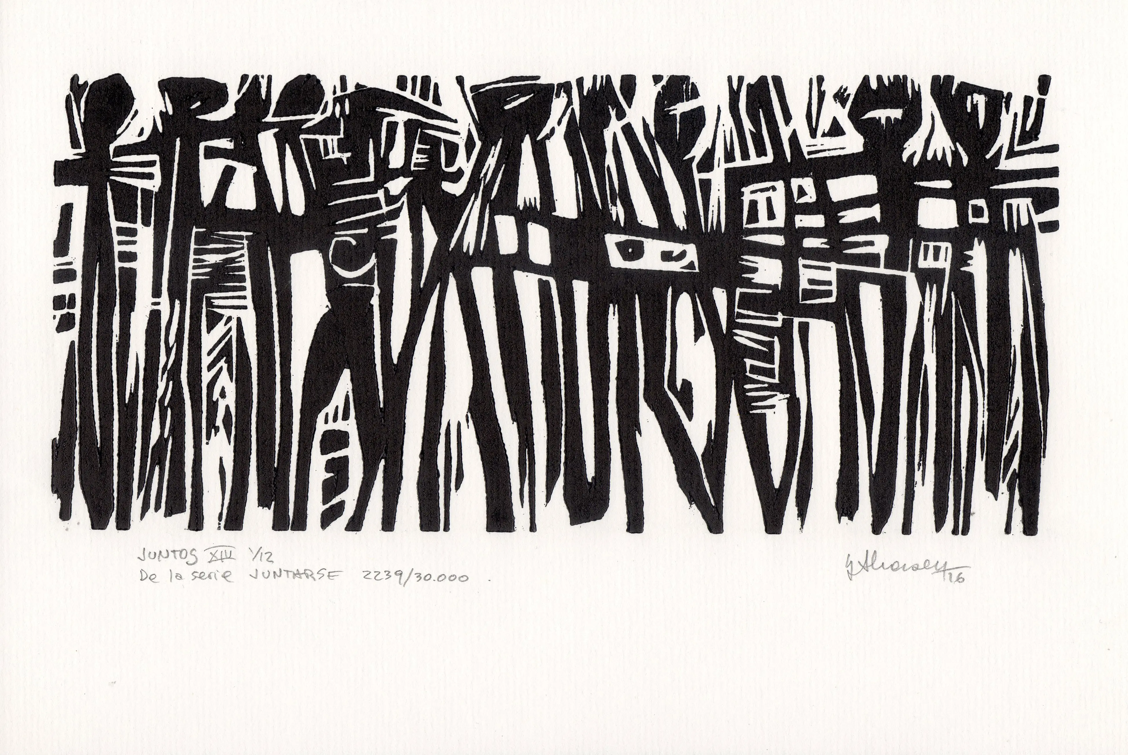 JUNTOS XIV De la serie JUNTARSE 2.239 al 2.250/30.000