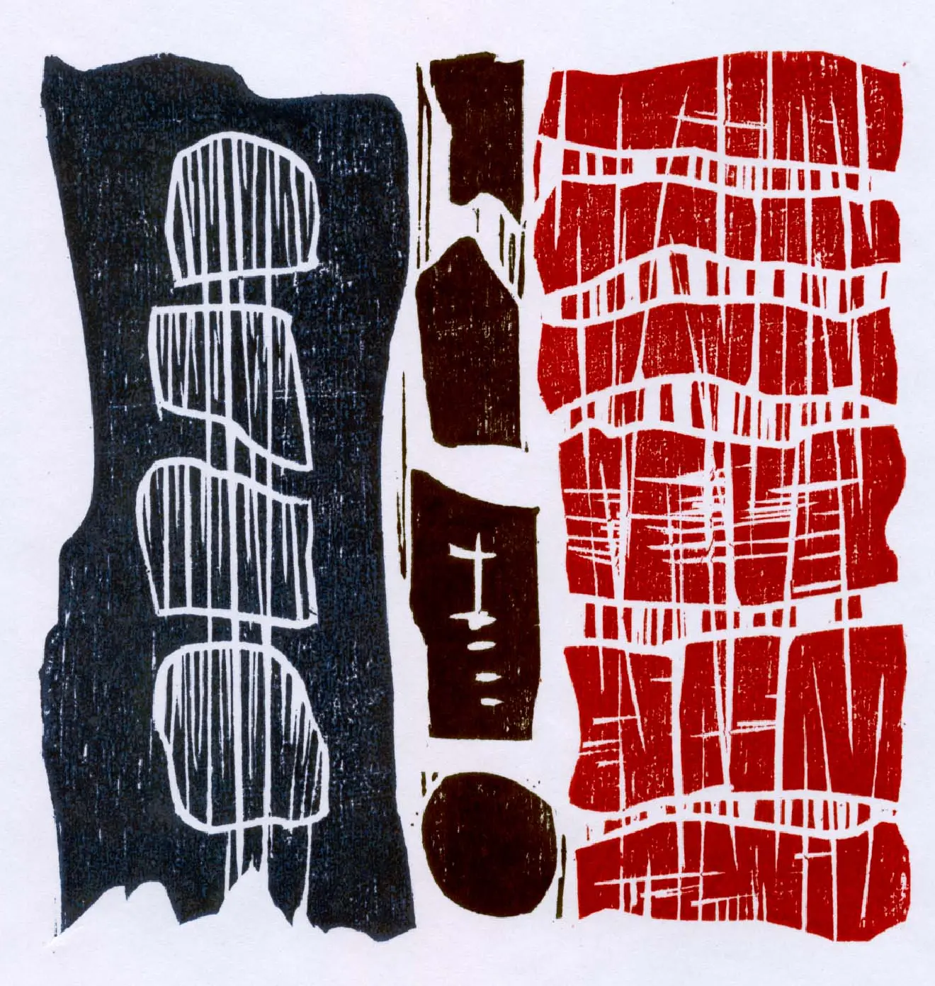 Xilografía 3.1.1 - Papel 30 x 17,5 cm; Estampa 15 x 15 cm. 2003