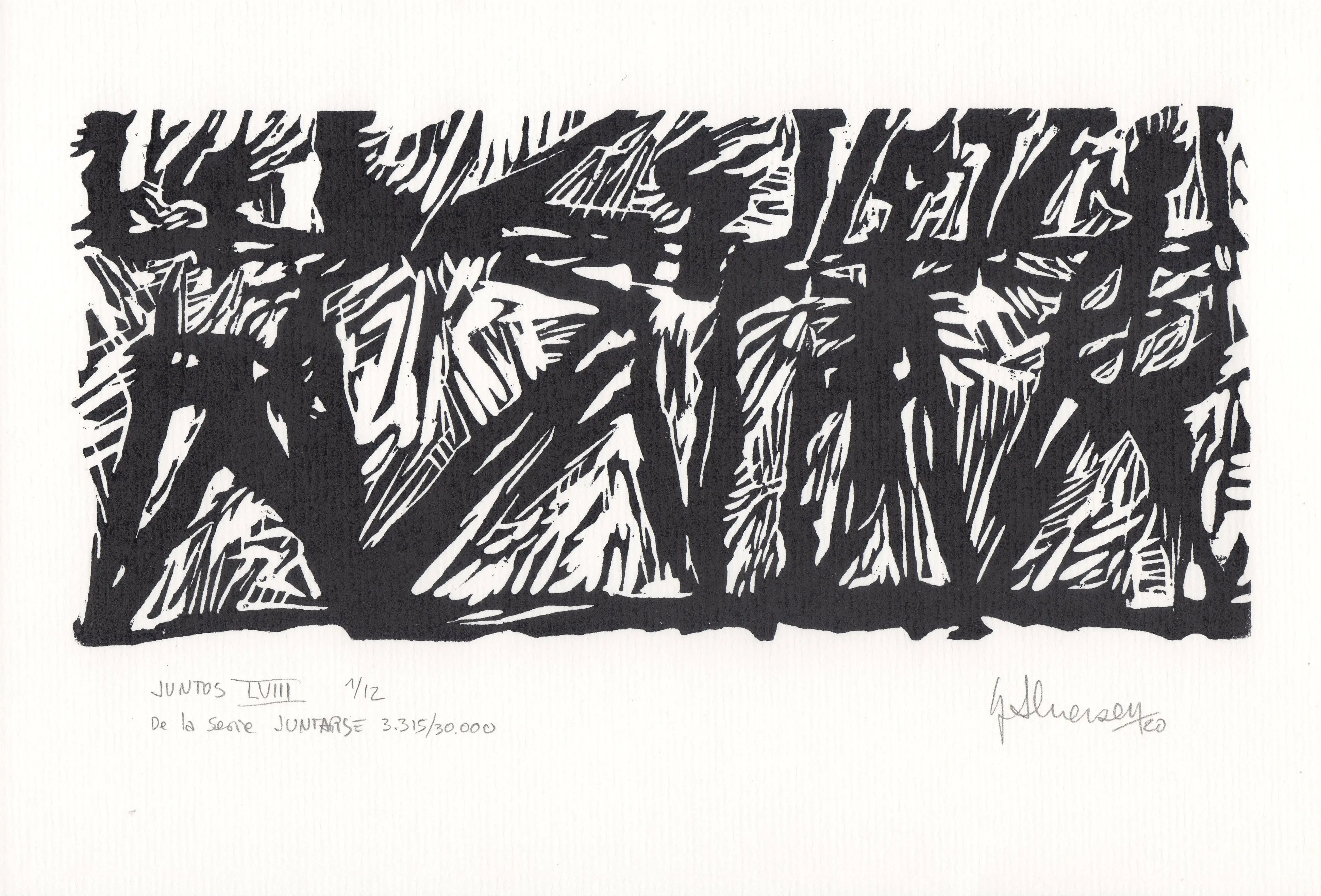 JUNTOS LVIII De la serie JUNTARSE 3.315 al 3.326/30.000