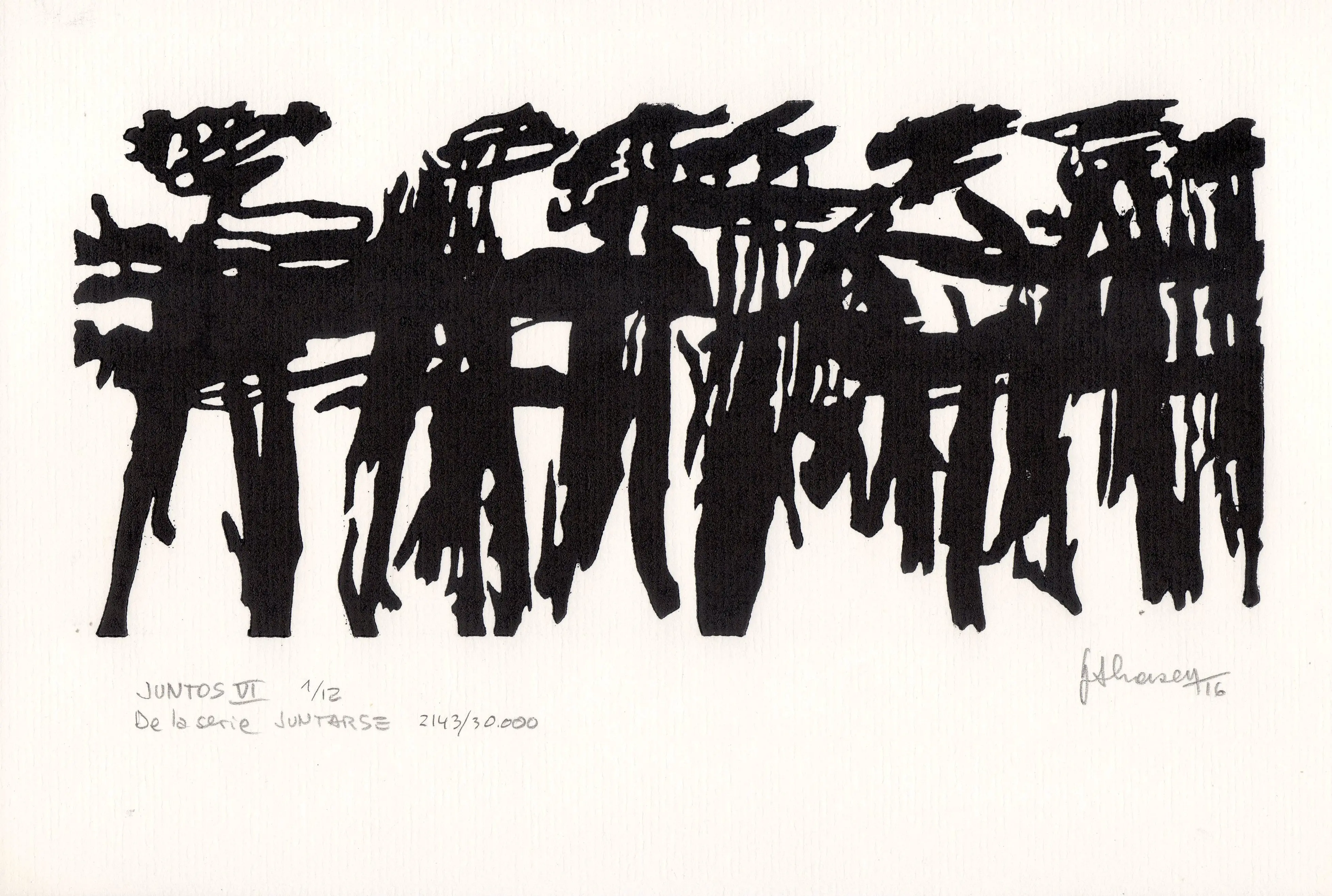 JUNTOS VI De la serie JUNTARSE 2.143 al 2.154/30.000