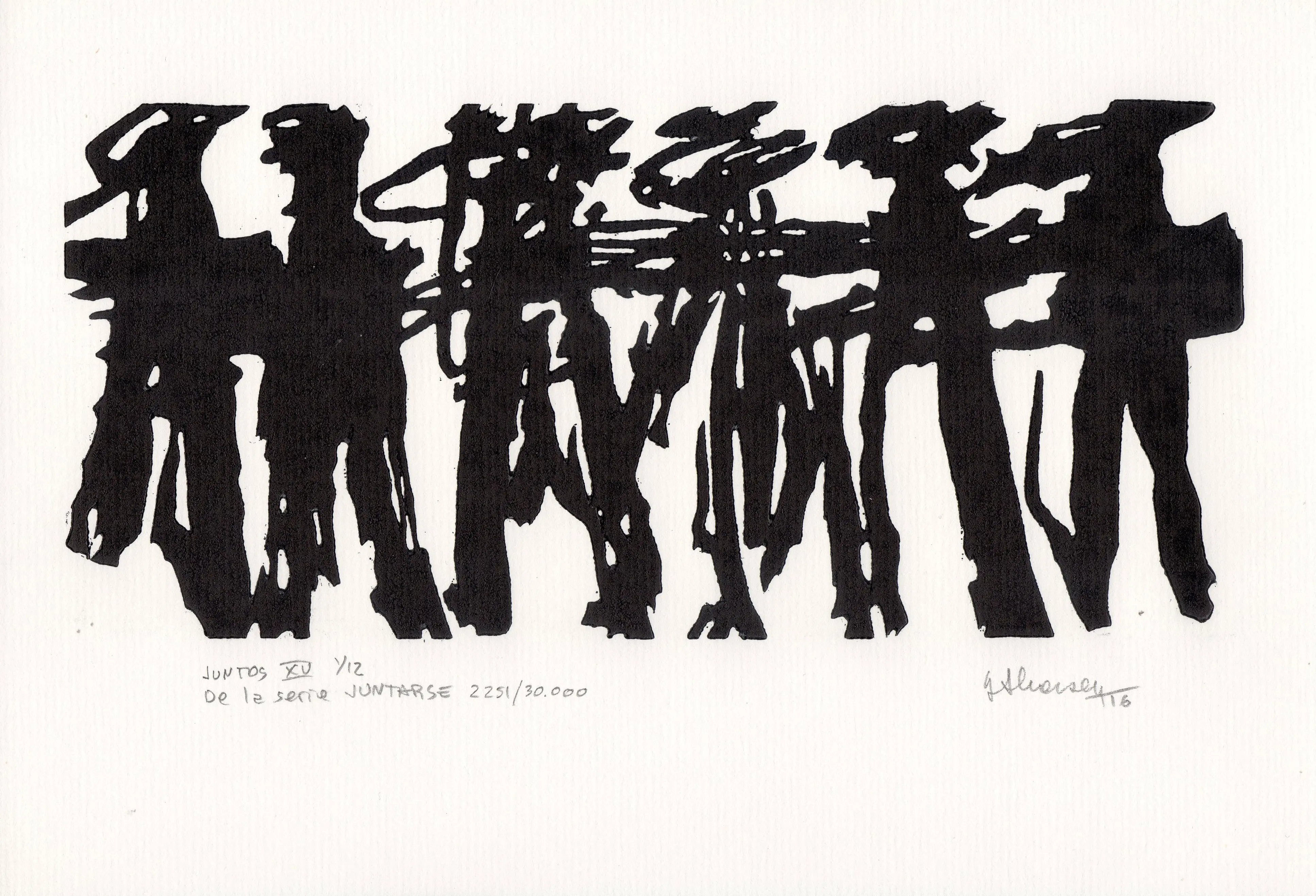 JUNTOS XV De la serie JUNTARSE 2.251 al 2.262/30.000