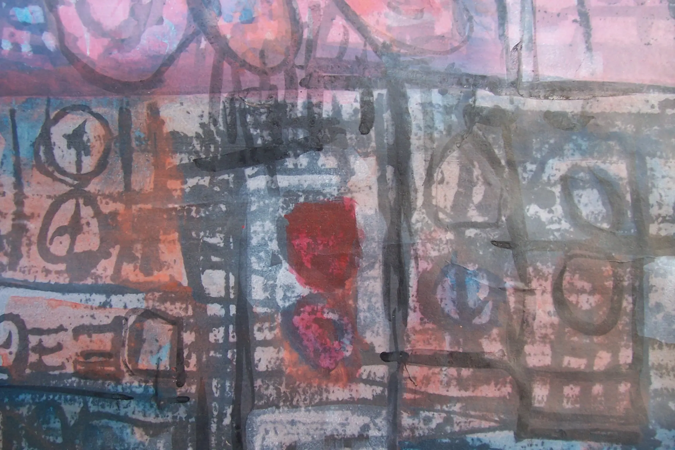 Palimpsesto V (detalle)