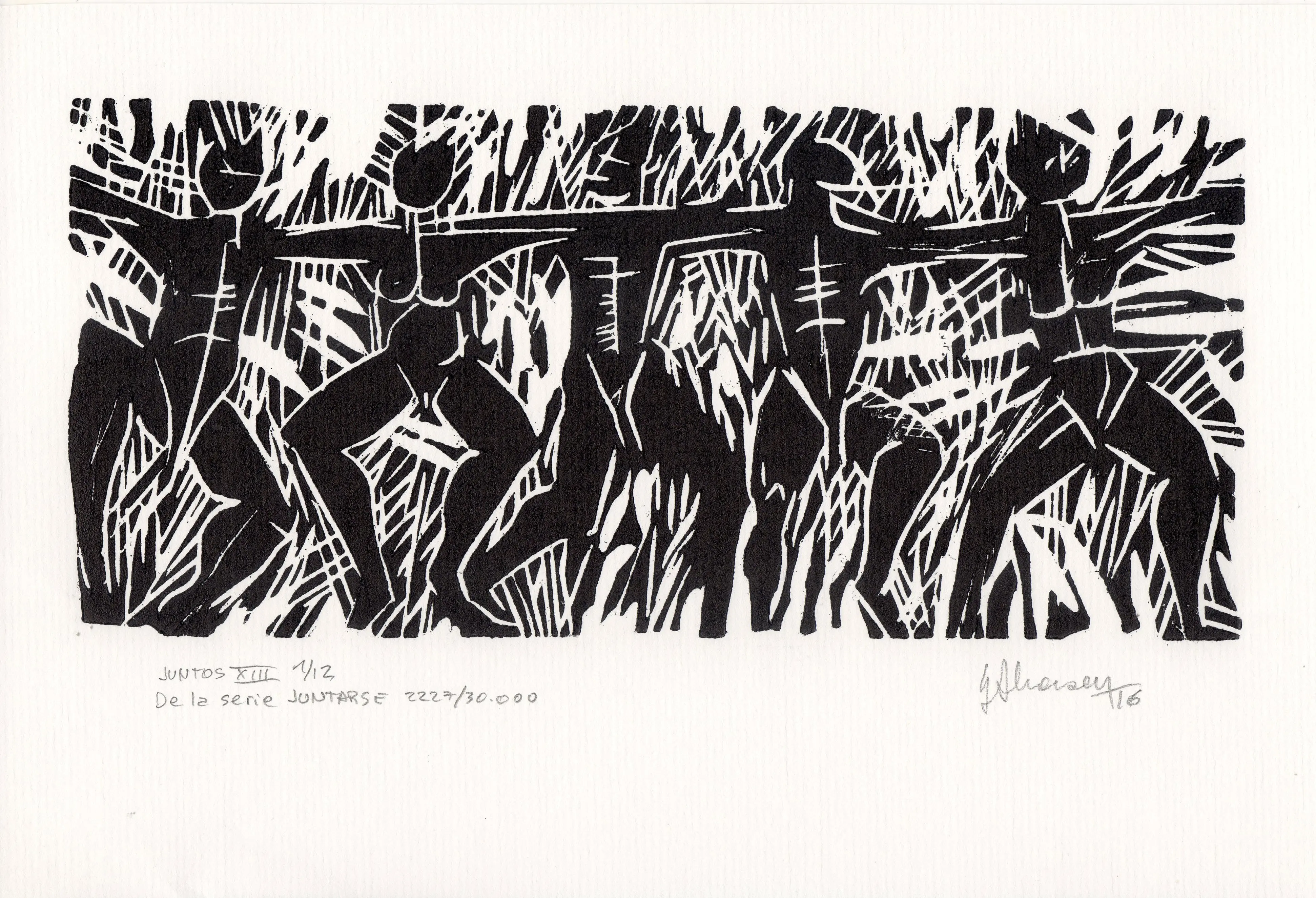 JUNTOS XIII De la serie JUNTARSE 2.227 al 2.238/30.000