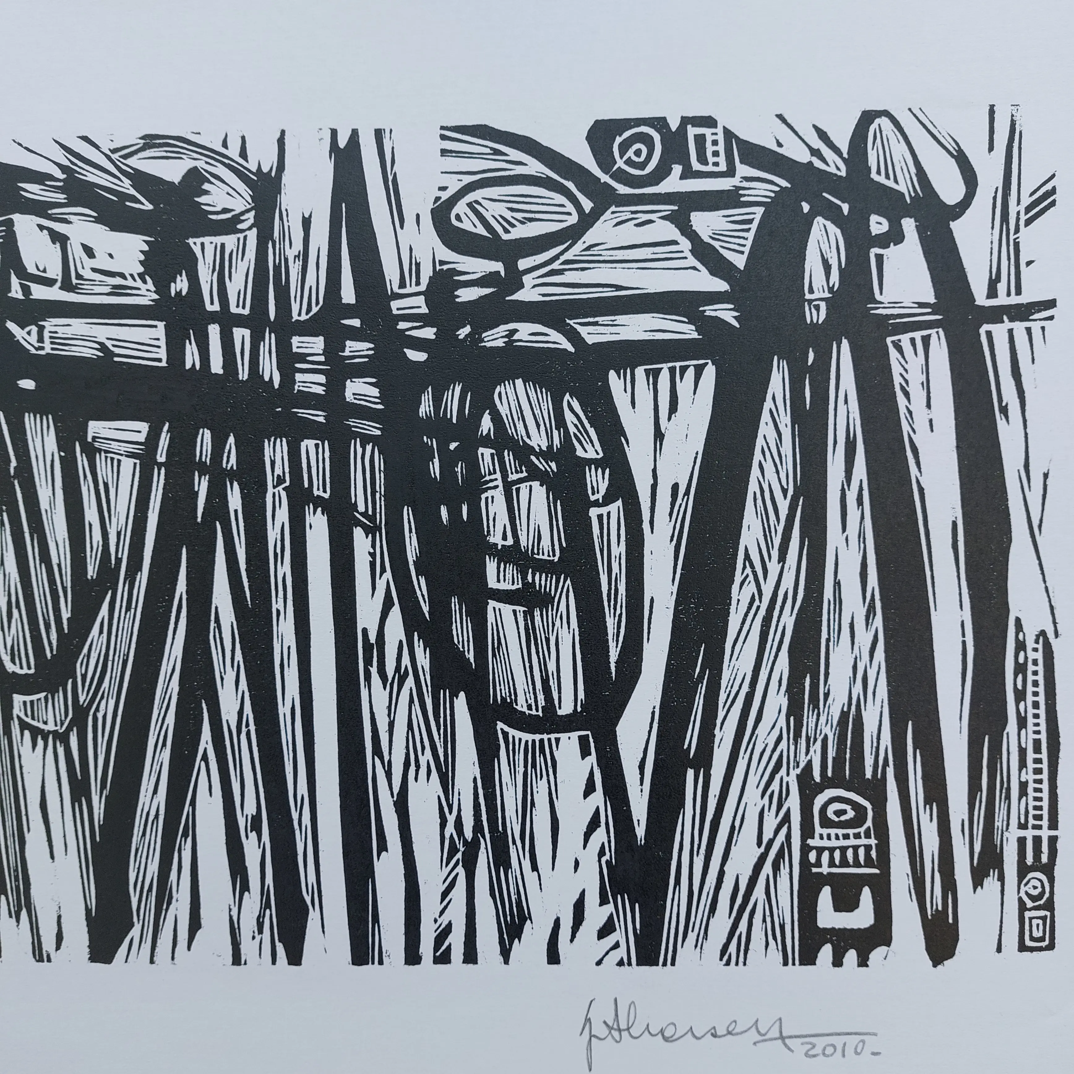 Gente en danza 1 (detalle)