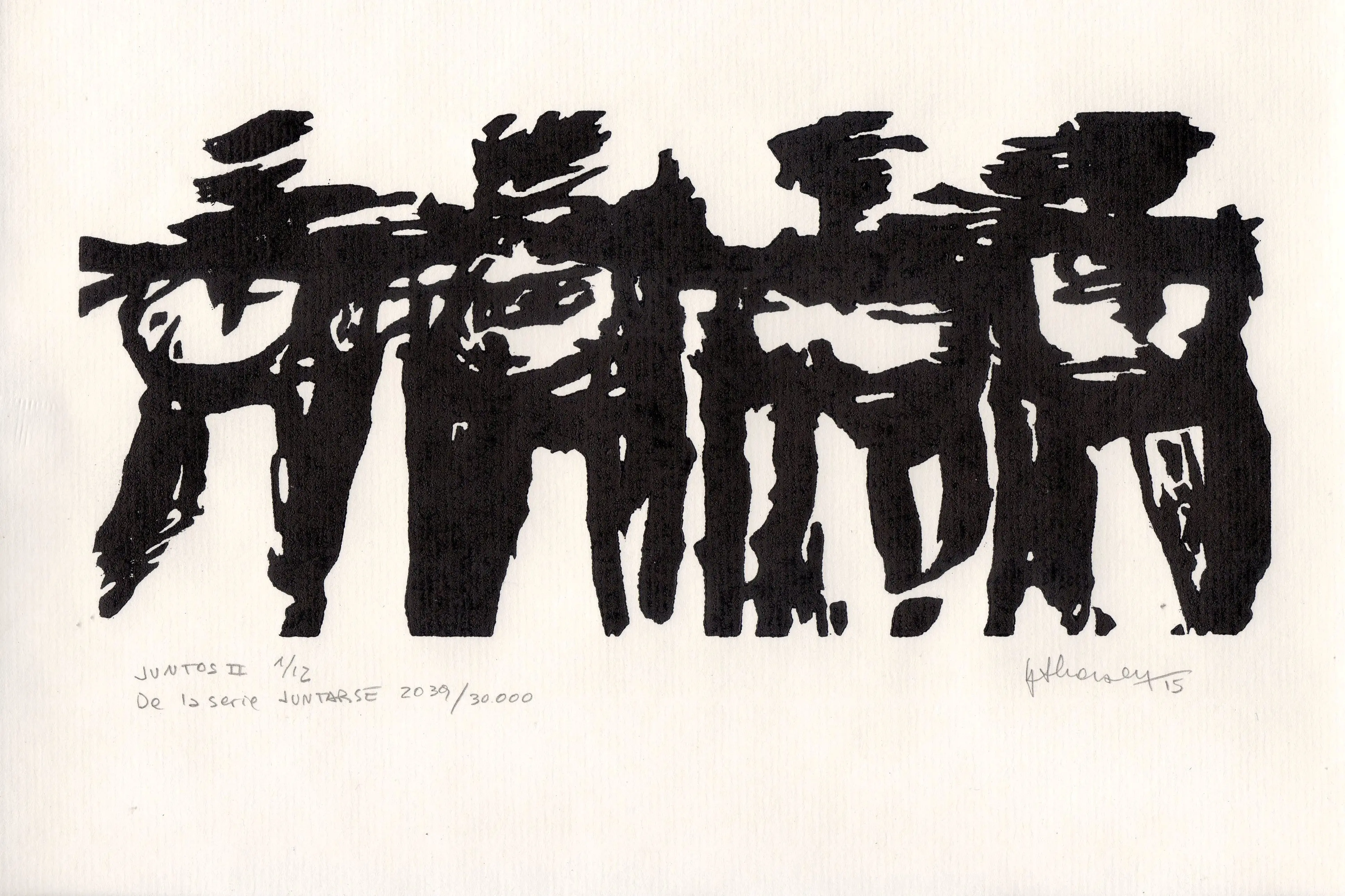 : JUNTOS II De la serie JUNTARSE 2.049 al 2.060/30.000