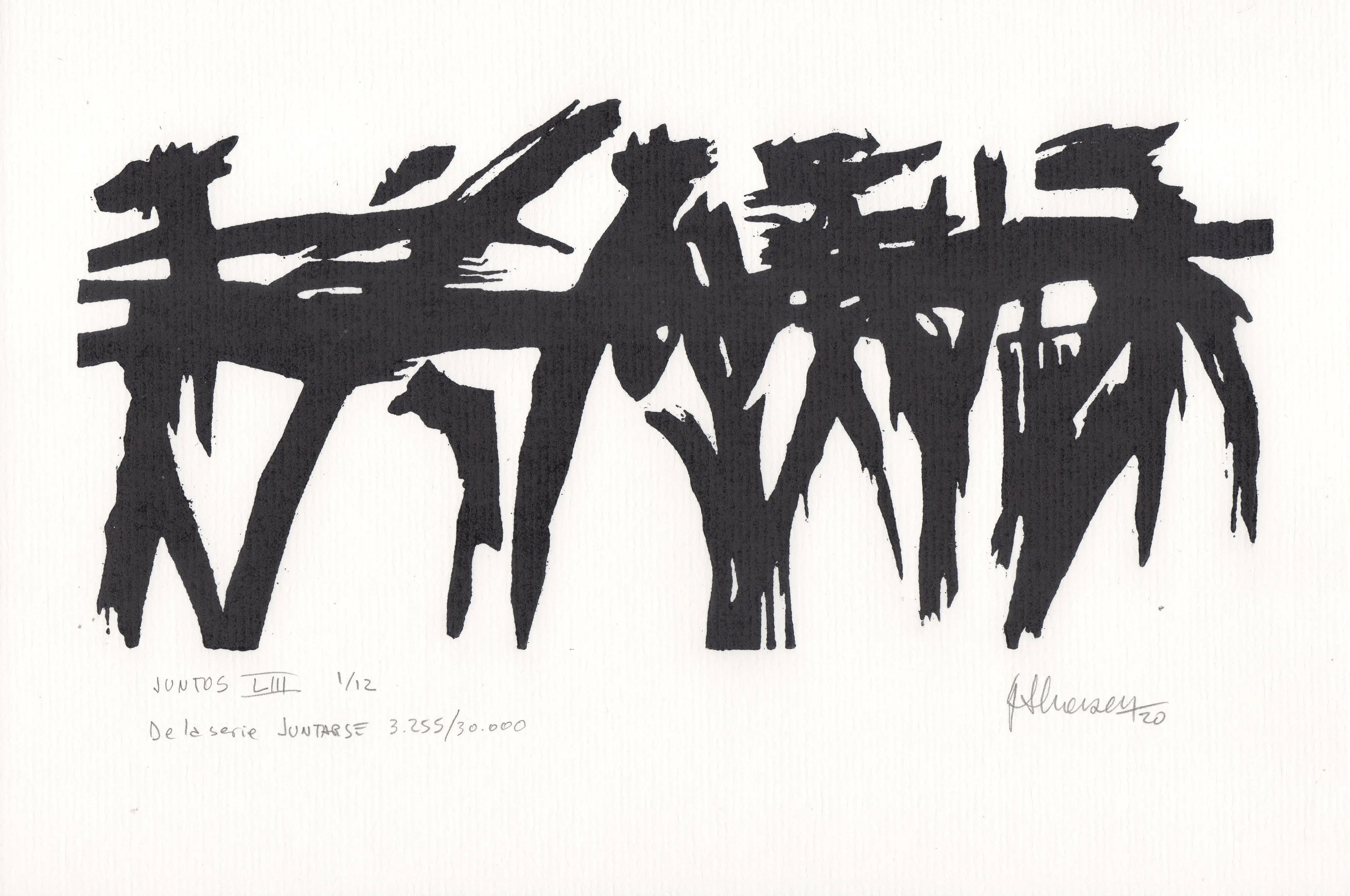 JUNTOS LIII De la serie JUNTARSE 3.255 al 3.266/30.000