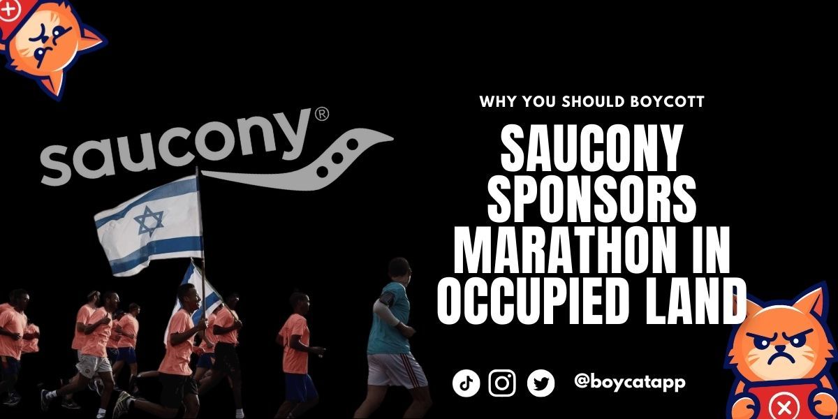 Why You Should Boycott Saucony: The Brand Backing a Marathon Through Occupied Land