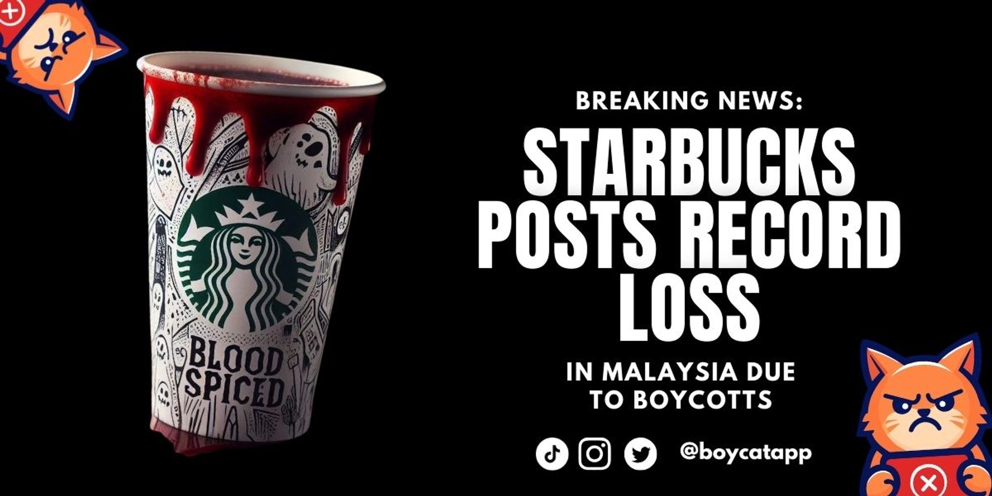 starbucks shows record loss in malaysia