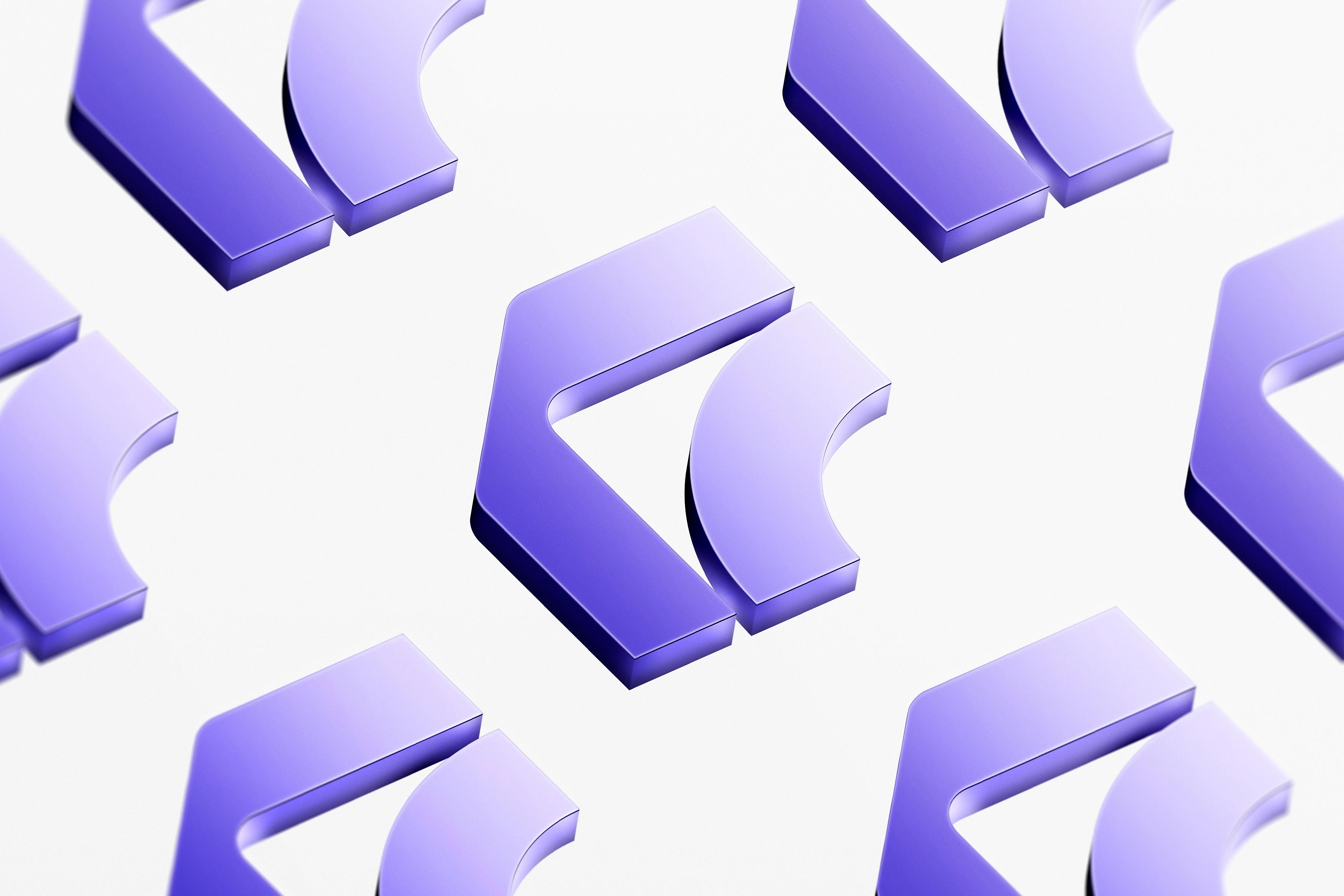Glass logo RC