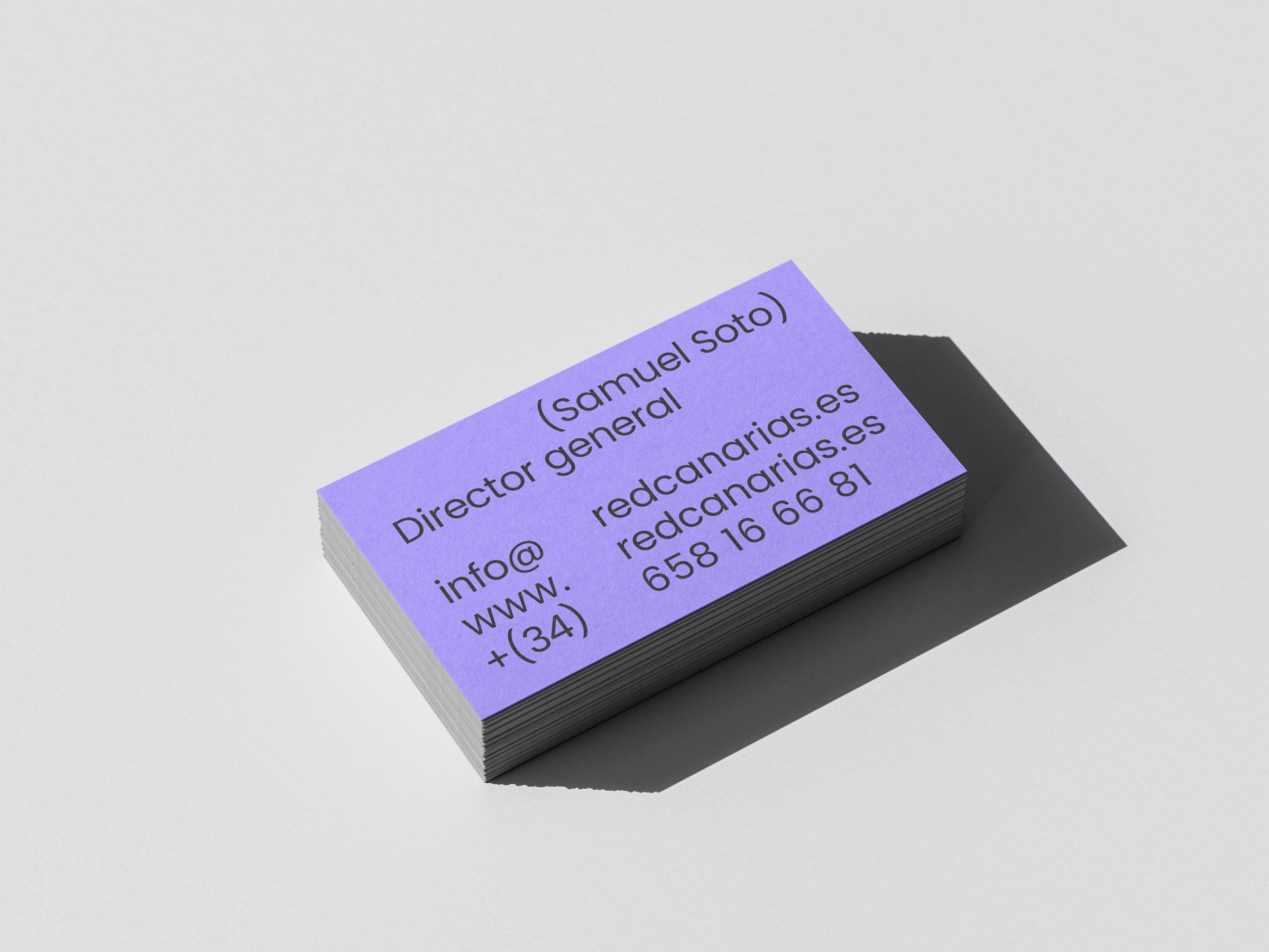 Tarjeta de visita RC