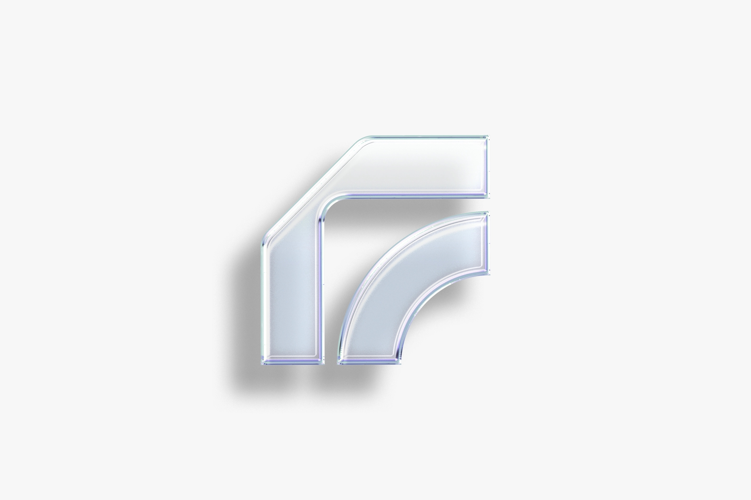 Glass logo RC