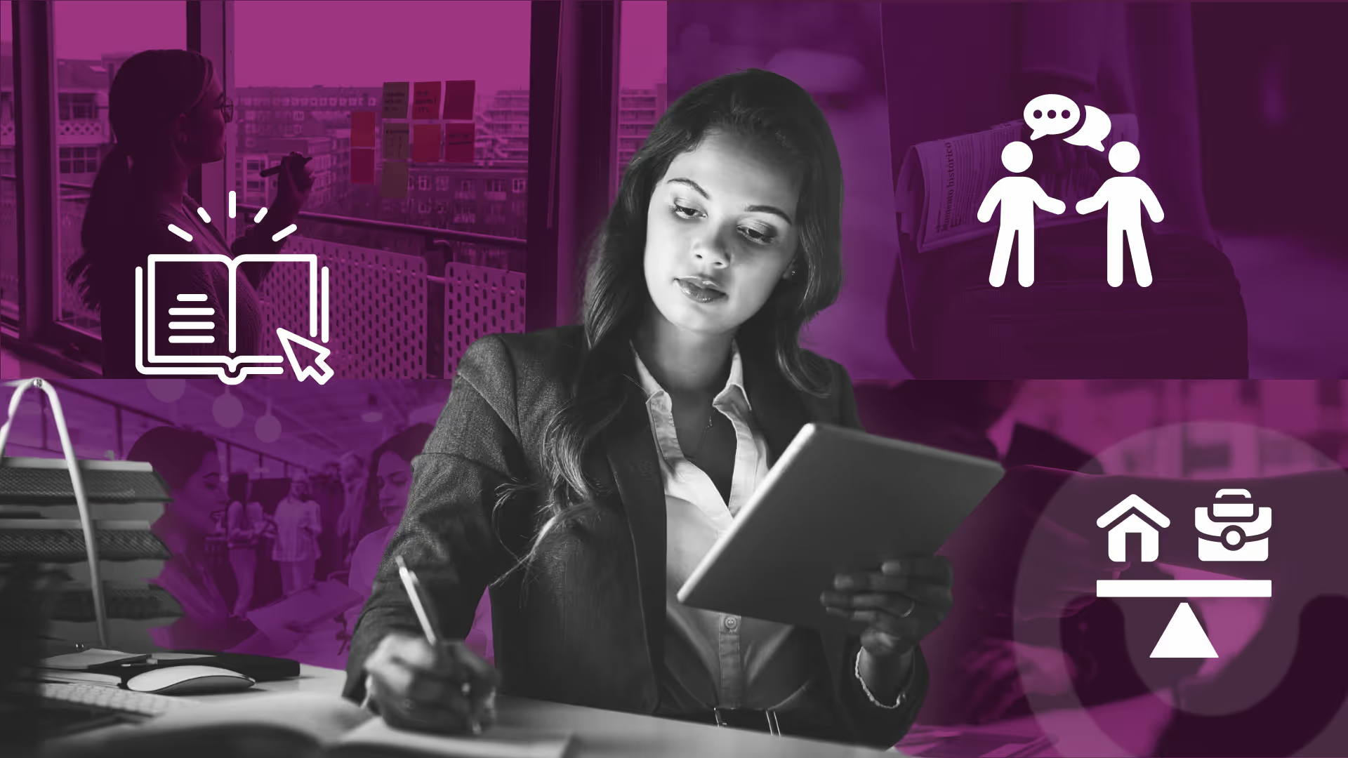 Young professional building career habits and workplace relationships in their 20s