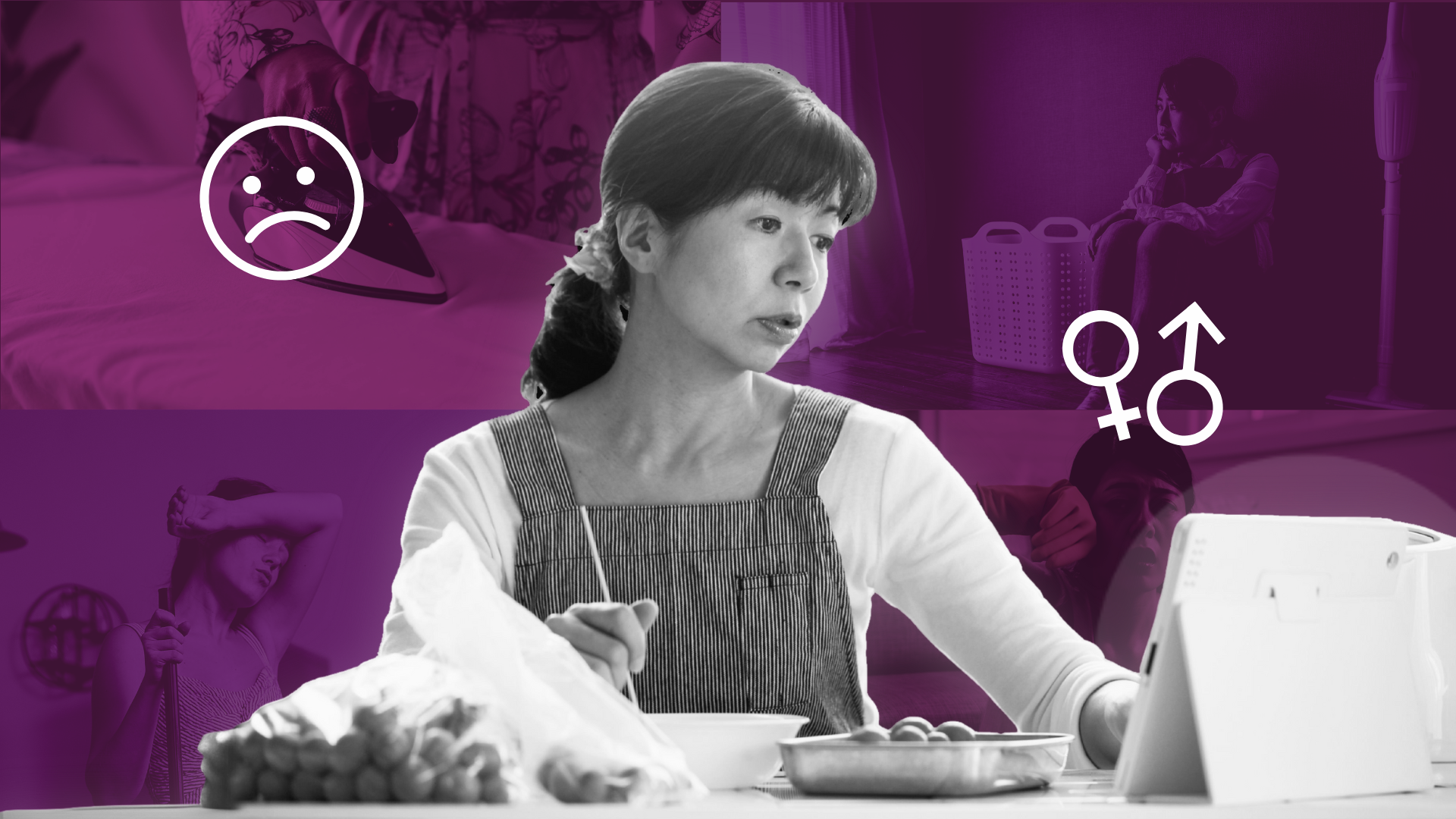 Woman weighing the financial risks and benefits of the tradwife lifestyle