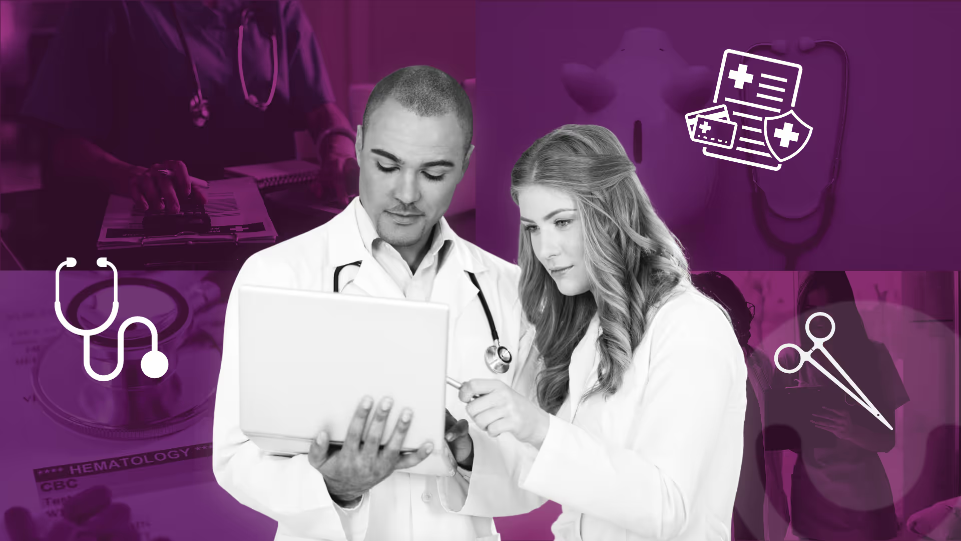 Physician reviewing financial planning and wealth management strategy