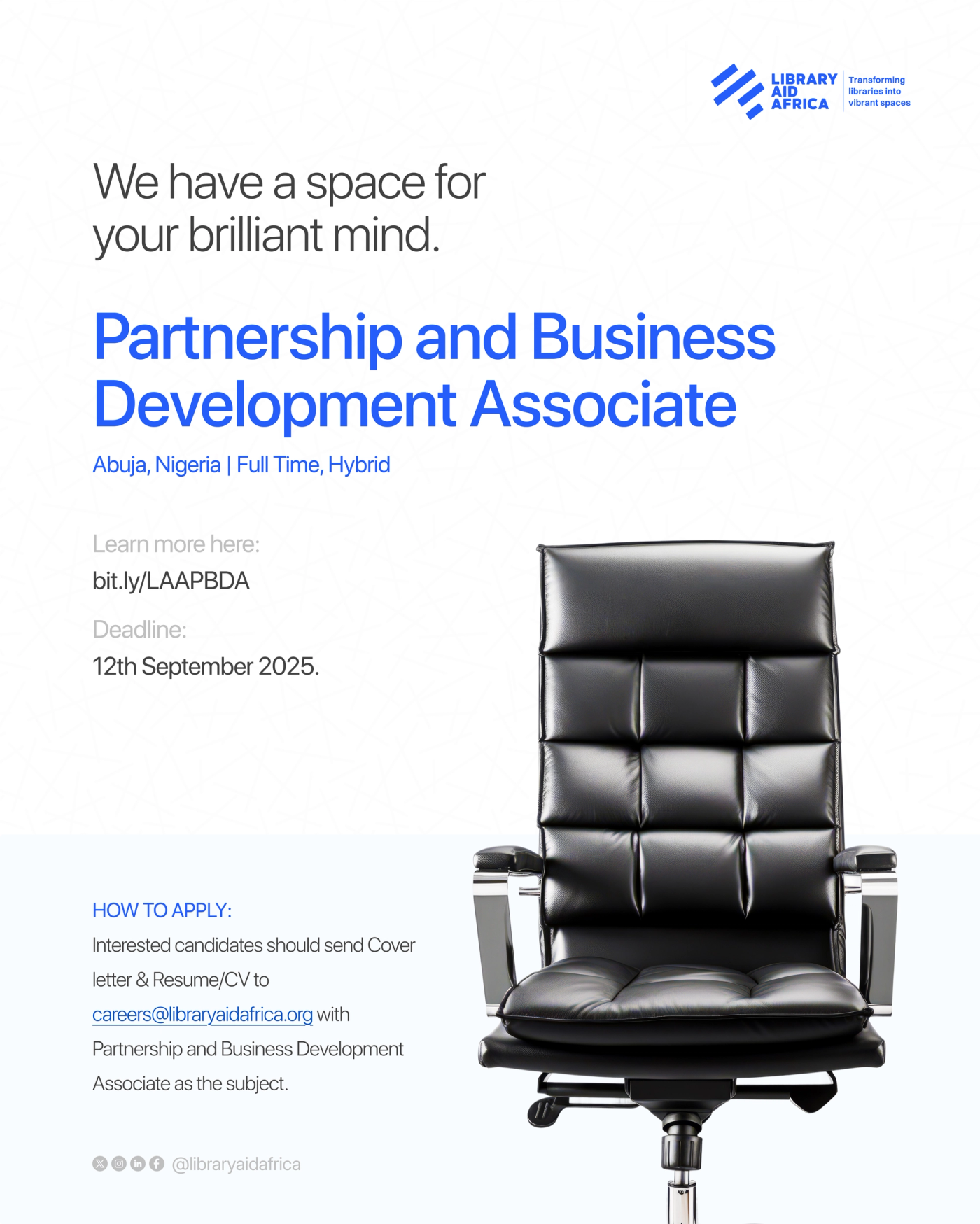 We’re Hiring: Partnership and Business Development Associate