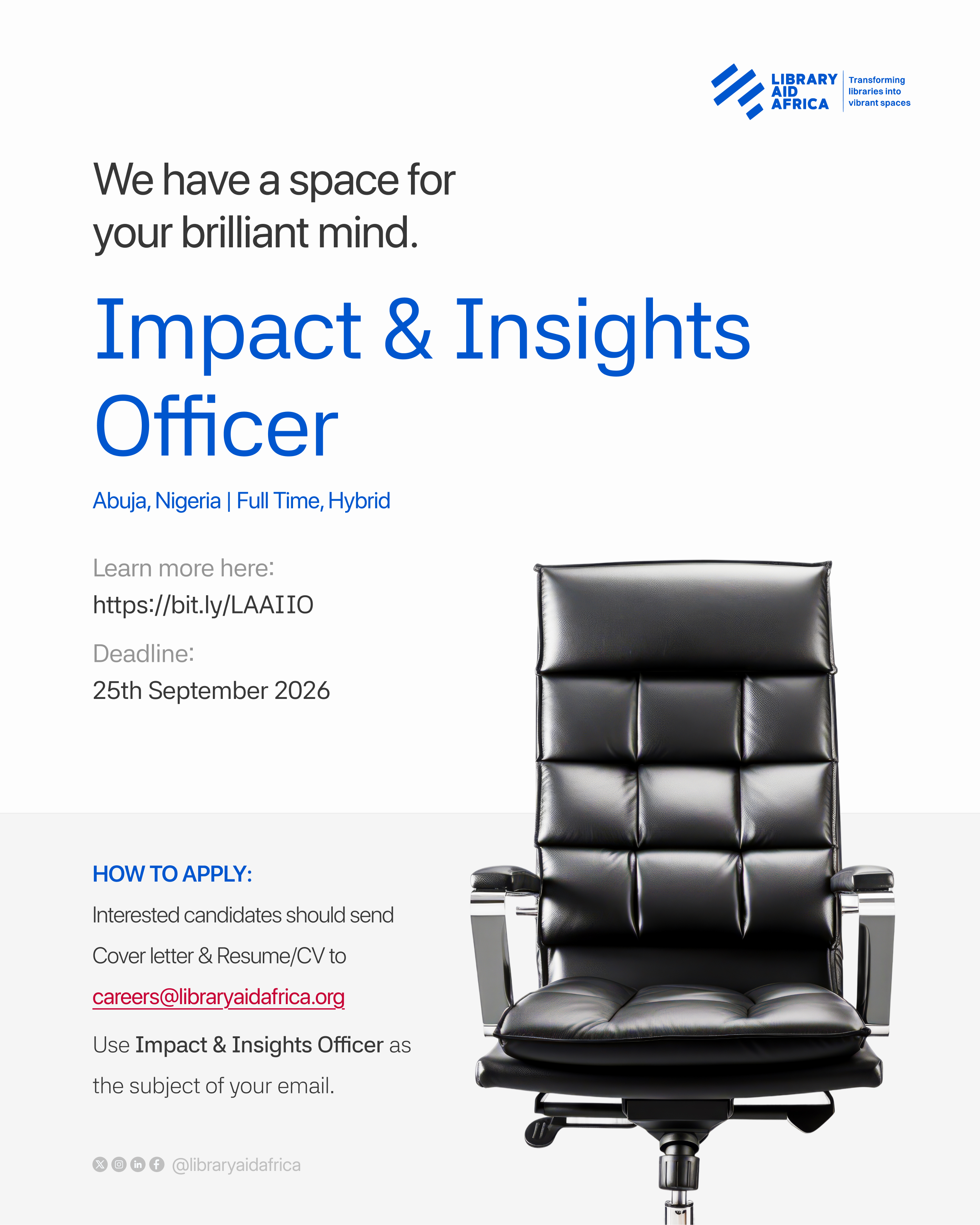 Impact & Insights Officer