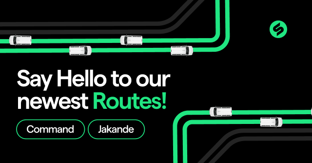 Say hello to our two new routes