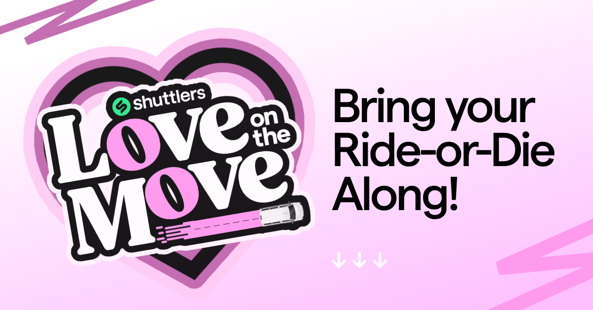 Great commutes start with great company. This February, give your loved ones the gift of Shuttlers. When you do, you both earn free rides!