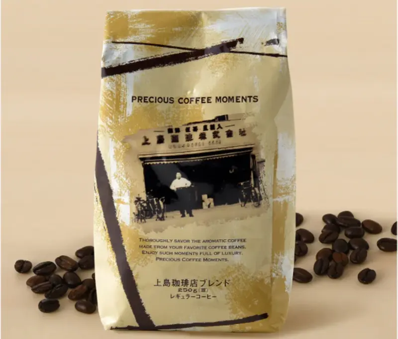 UCCの日本向けコーヒーパッケージ