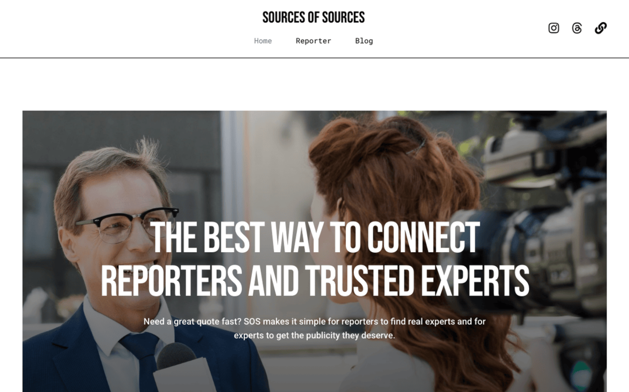 Source of Sourceのwebサイト