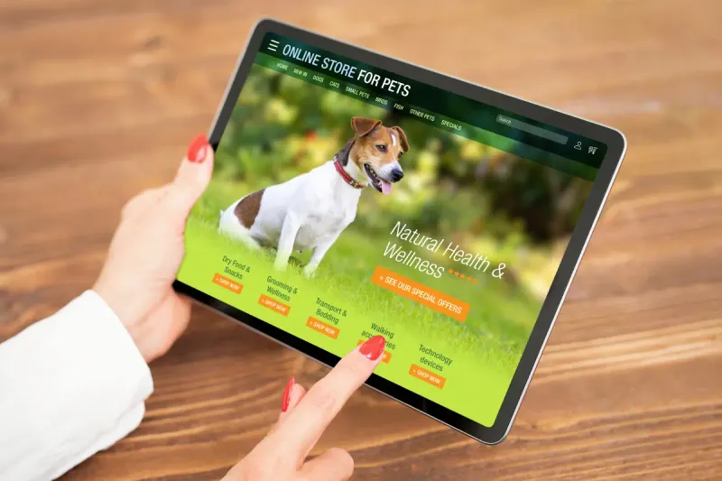 ペット用品のパンフレットとウェブサイト翻訳