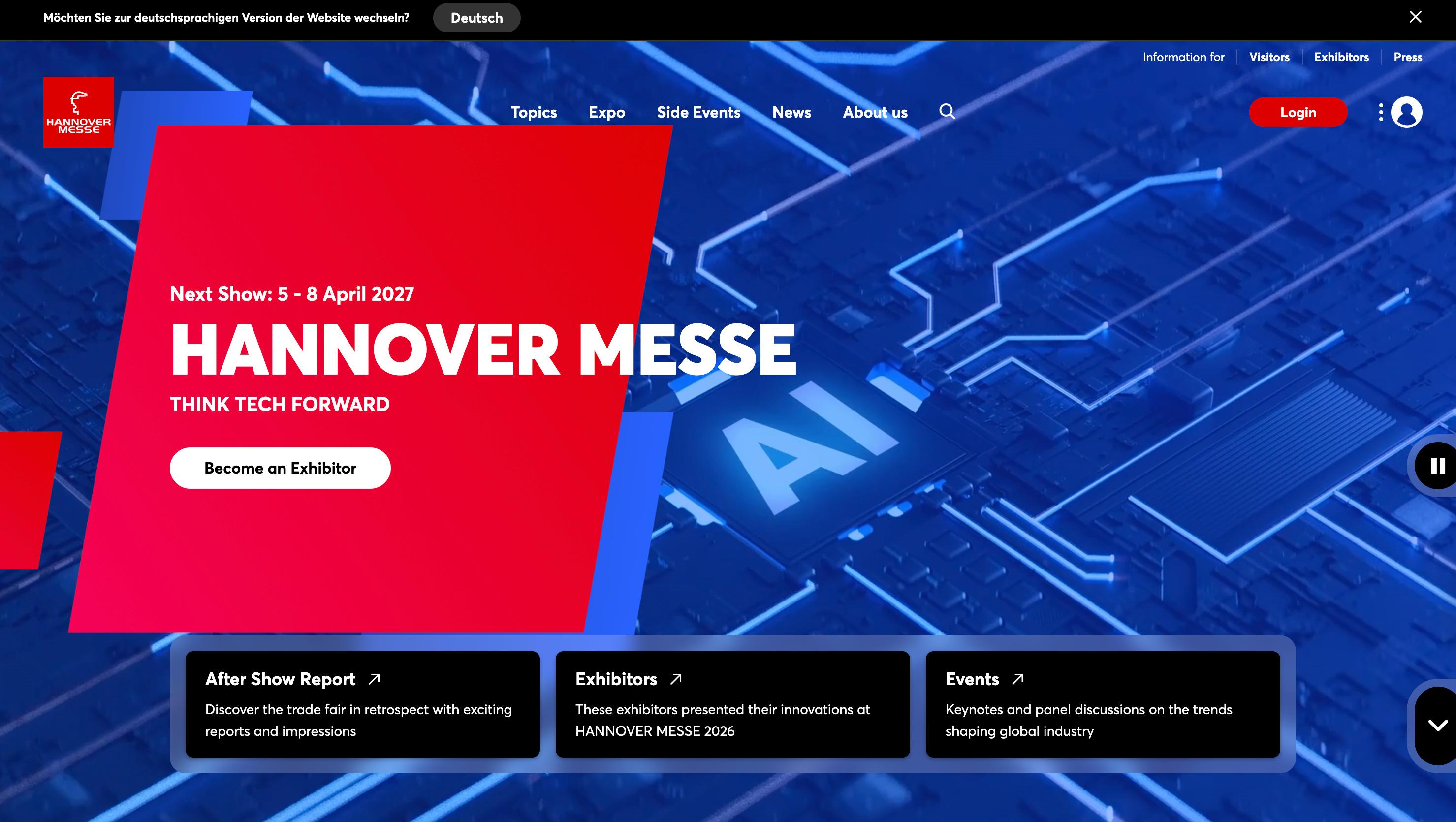 Hannover Messe ドイツ 世界最大の製造業展示会