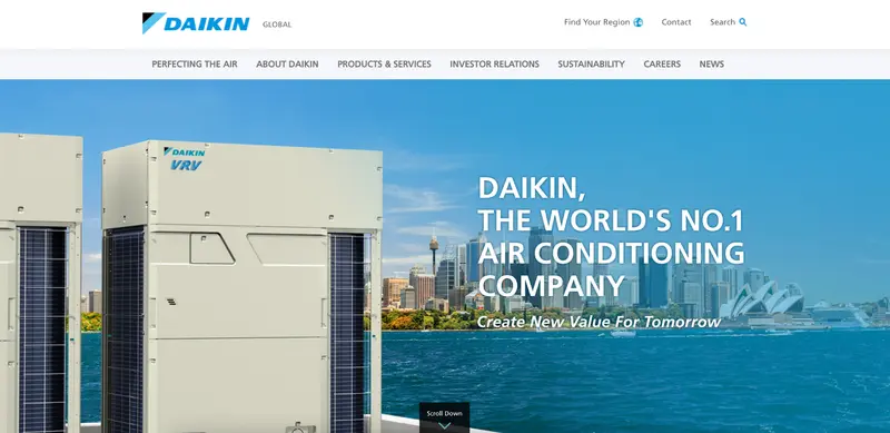 ダイキン工業株式会社トップページ