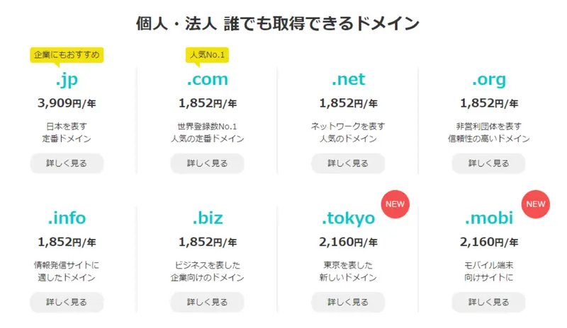 国や地域に依存しないドメインgTLD