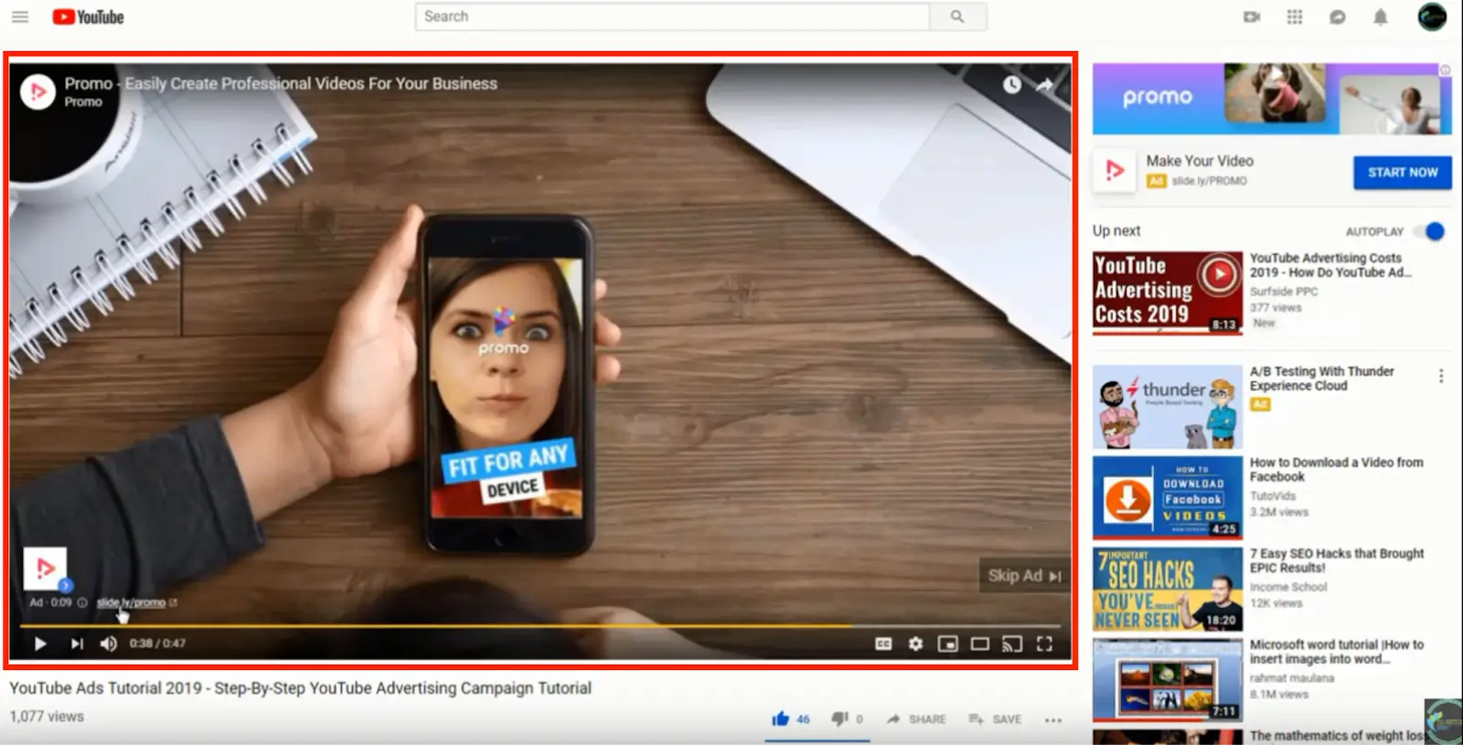 Youtube広告