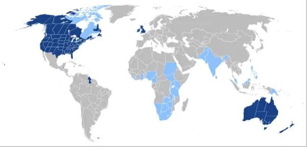 英語圏の市場の大きさ