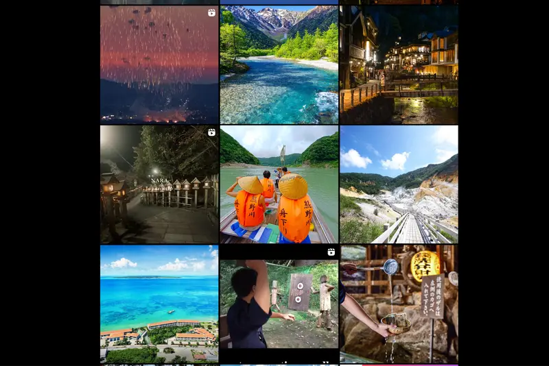 日本政府観光局（JNTO）Instagram